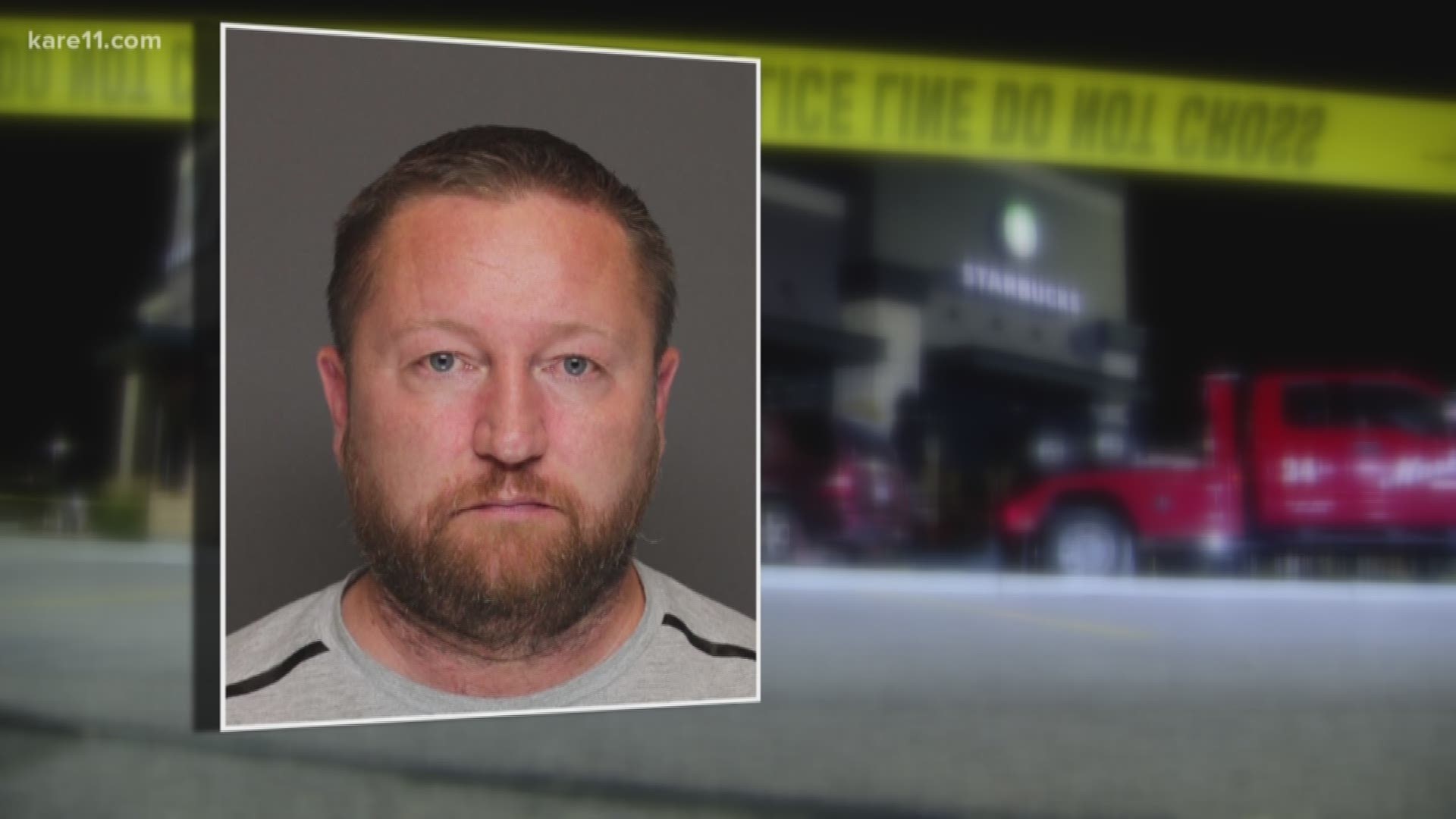 A 44-year-old Eagan man is charged after he allegedly crashed his SUV into a Starbucks while intoxicated, seriously injuring two people on the patio.