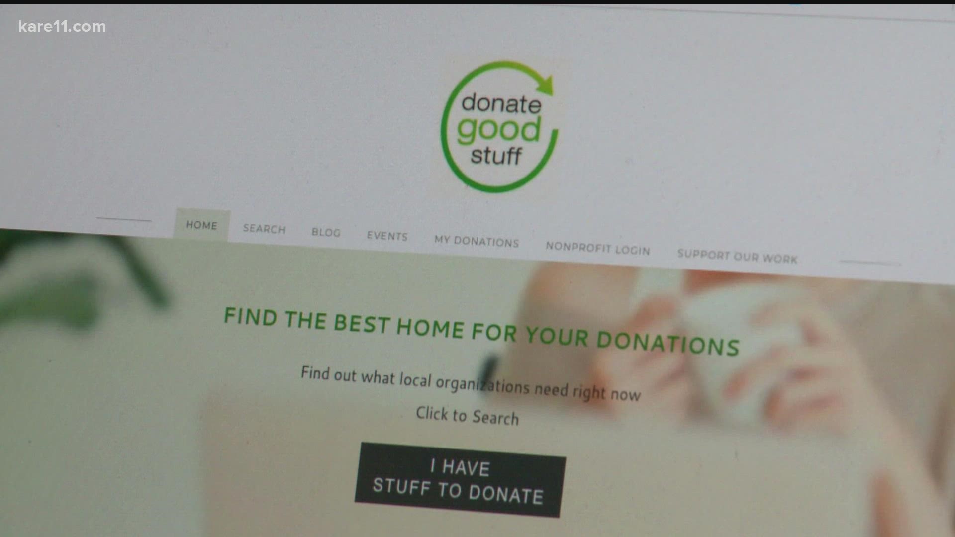A St. Paul-based organization is making it easy for people to declutter while also doing good in their communities.