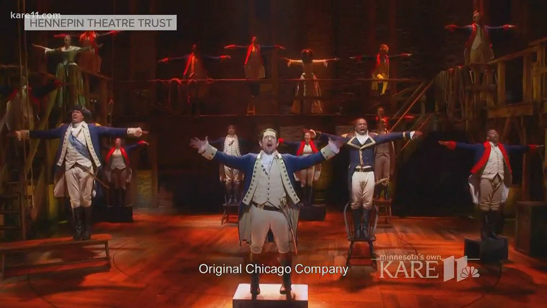 Thousands of fans scrambled to get their hands on subscriptions to the Hennepin Theatre Trust's 2018-2019 season in order to secure a seat to "Hamilton" this fall. But the website had some difficulties. http://kare11.tv/2EIW7f8