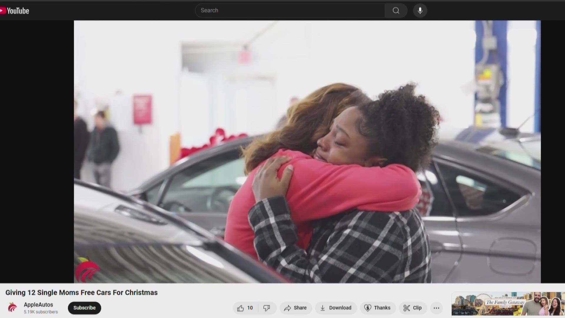 Twelve single mothers will receive free cars packed with toys, gifts and more for the holidays.