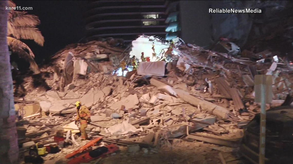 Building collapse kills at least one in Miami Beach | kare11.com