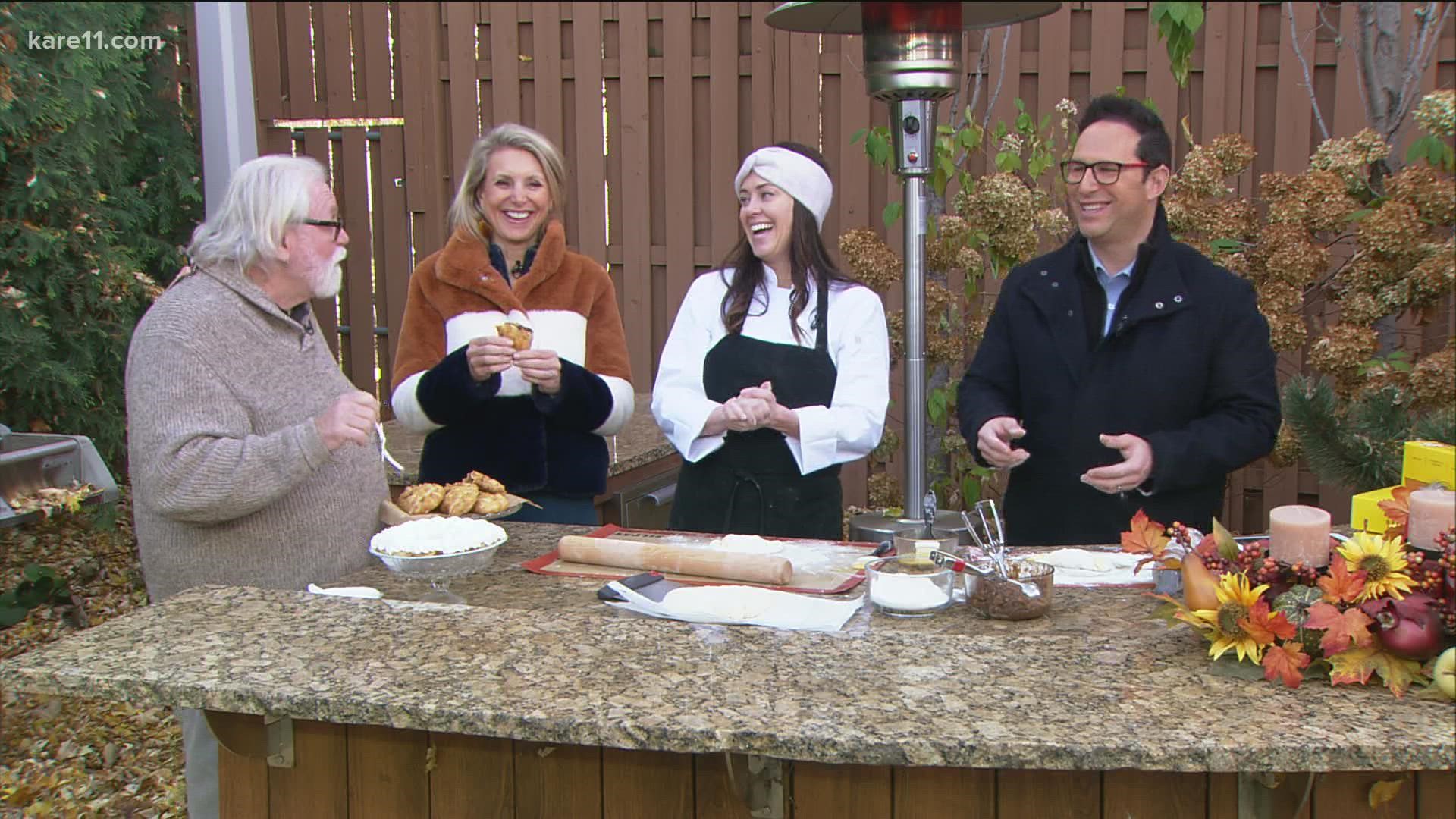 Cupcake Wars winner Alicia Hinze founded The Buttered Tin in St. Paul in 2013. She shared her recipe for pecan hand pies on KARE 11 Saturday.