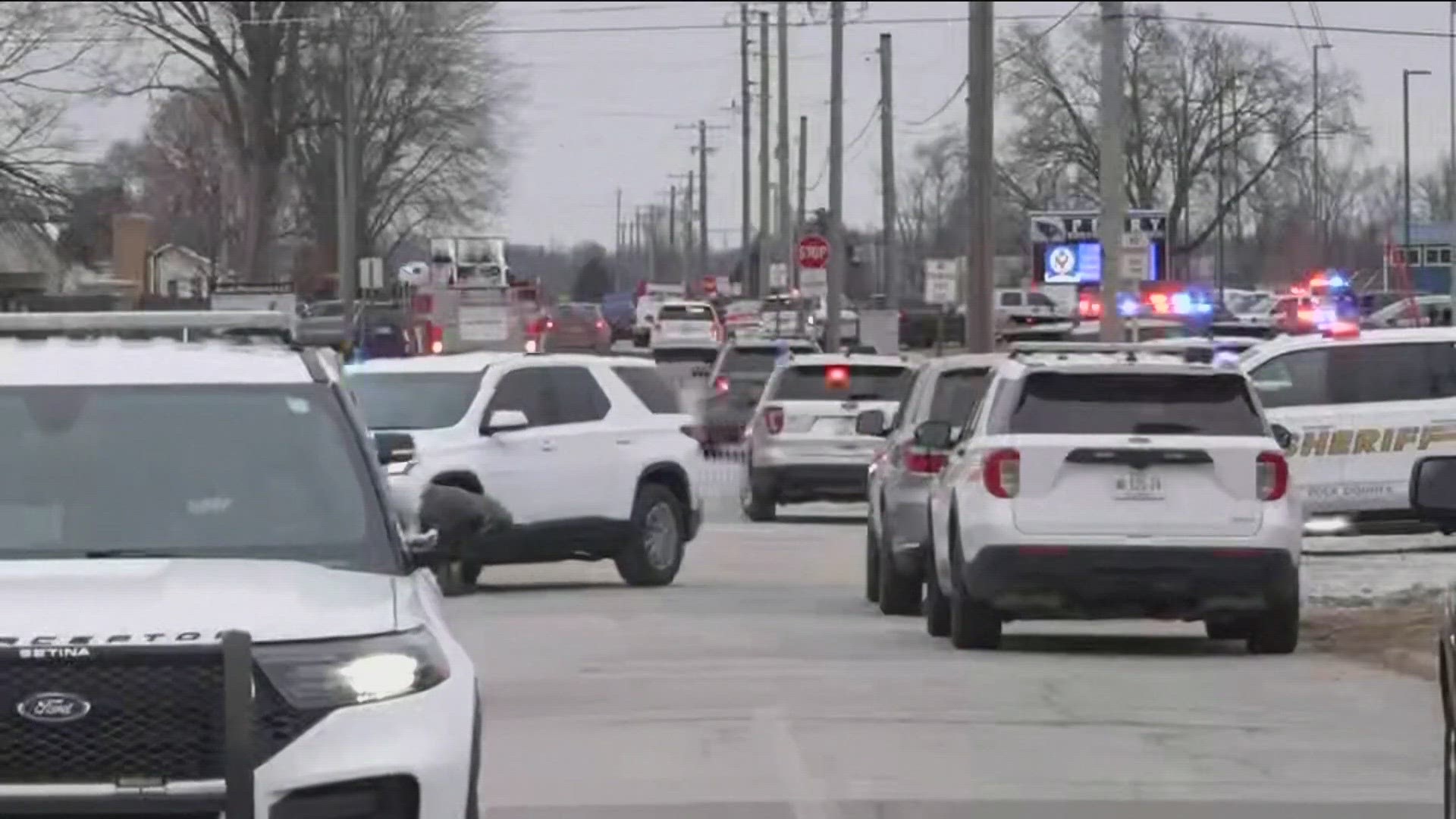 The school shooting happened in Perry, Iowa, a town of just under 8,000 people located near Des Moines.