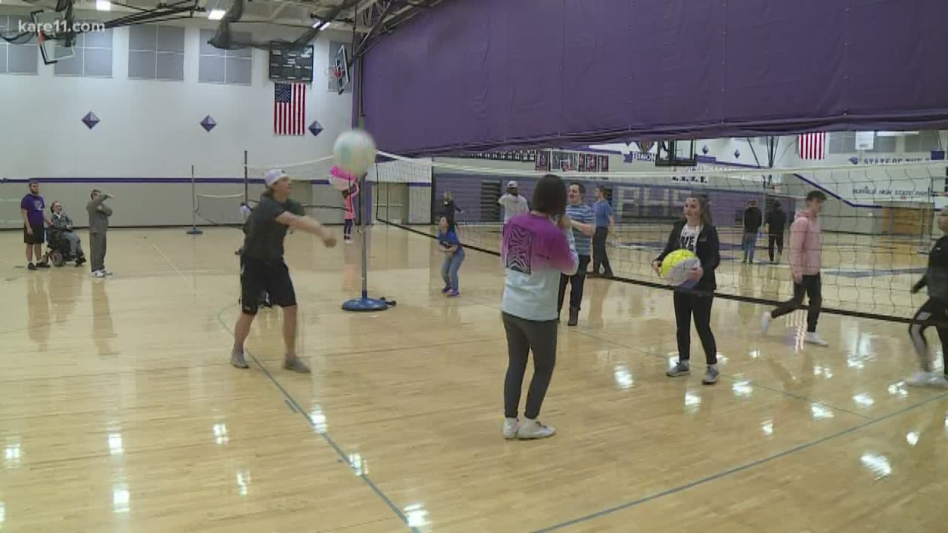 A program at Buffalo High School is helping special needs students to step out of their comfort zones.