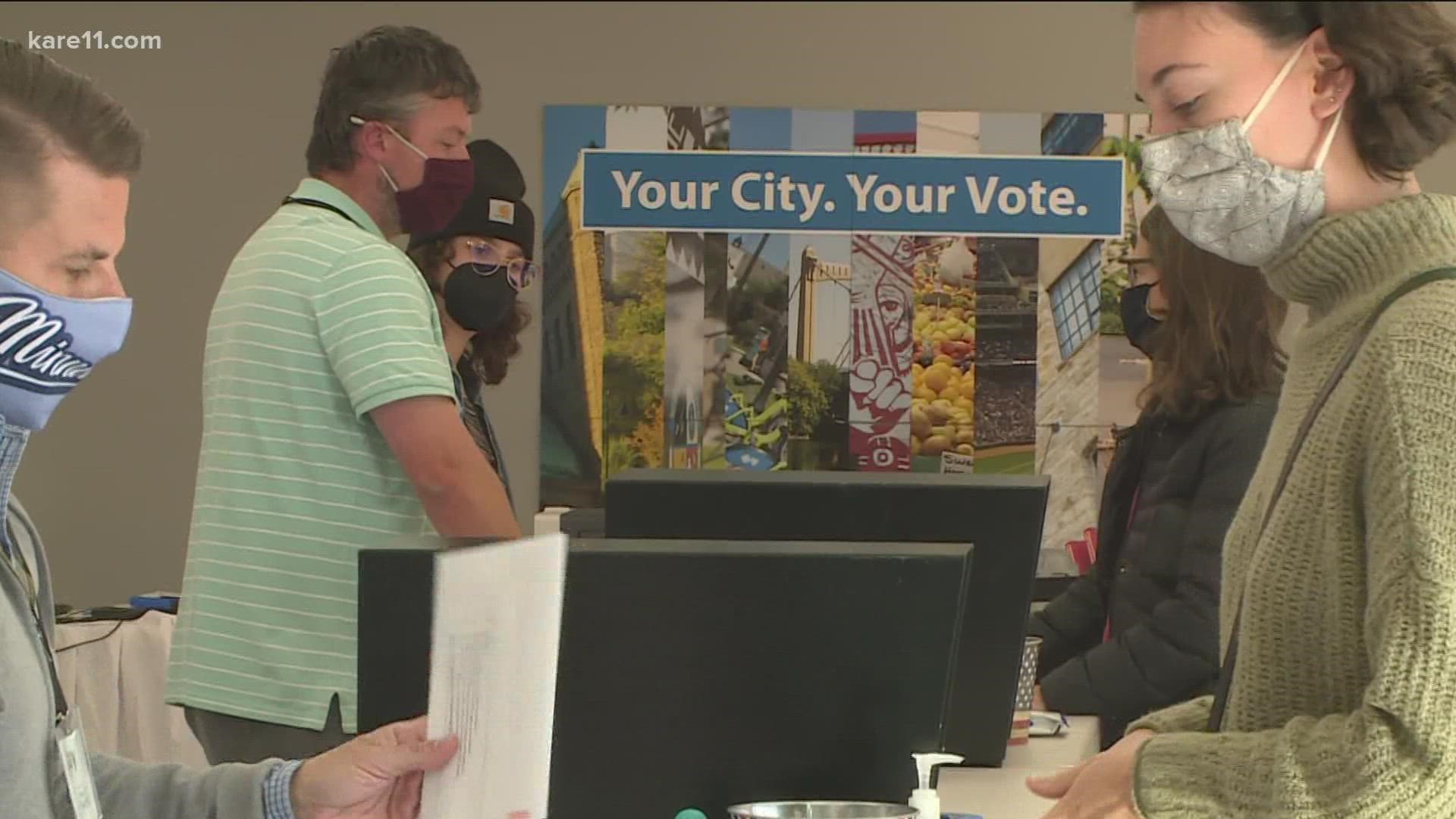 Minneapolis City Clerk Casey Carl says the city’s voter turnout is up over 140% from the last municipal election held in 2017.
