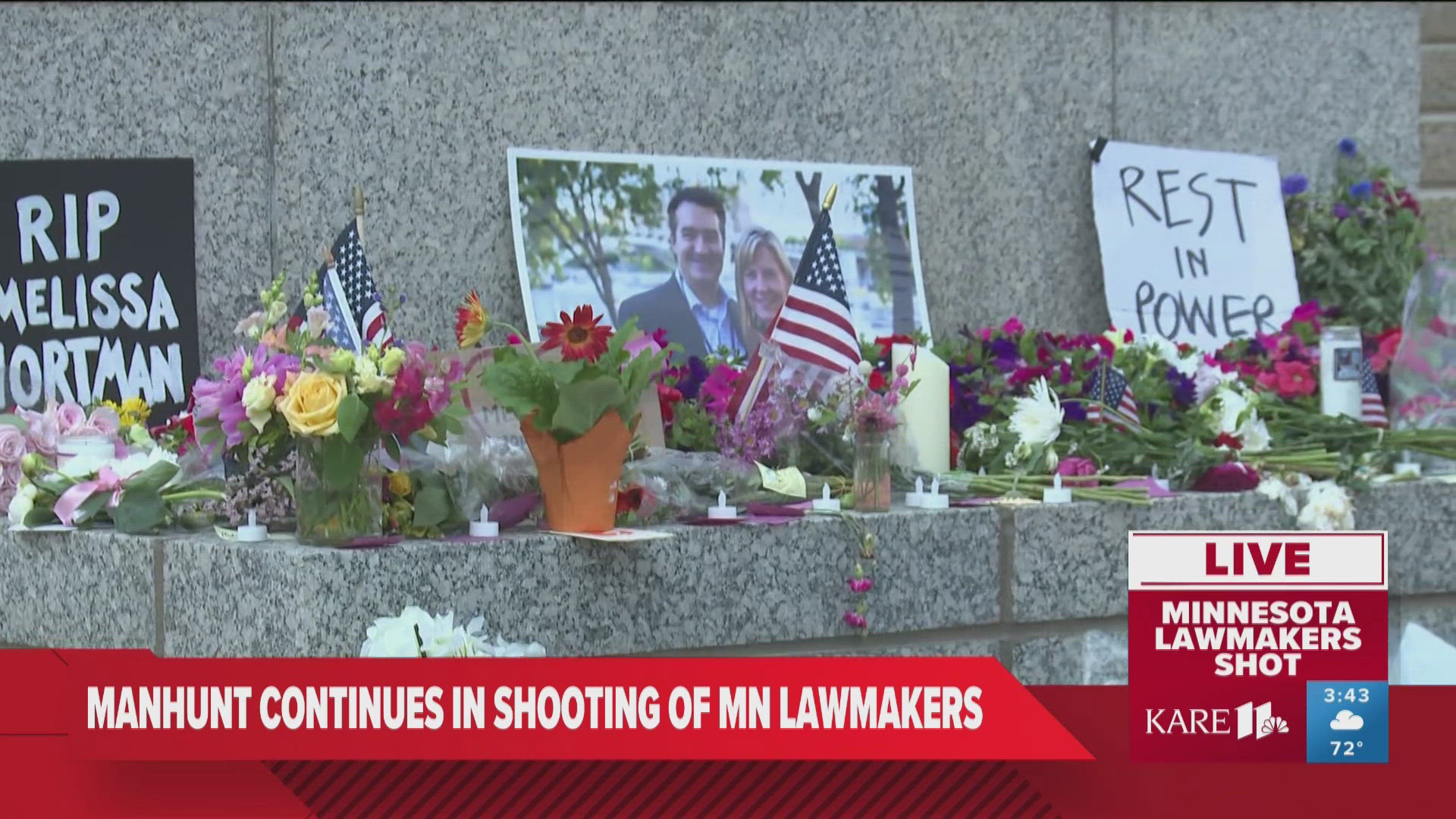 Rep. Melissa Hortman (DFL-Brooklyn Park) and her husband, Mark Hortman, died Saturday in what authorities called a targeted shooting.