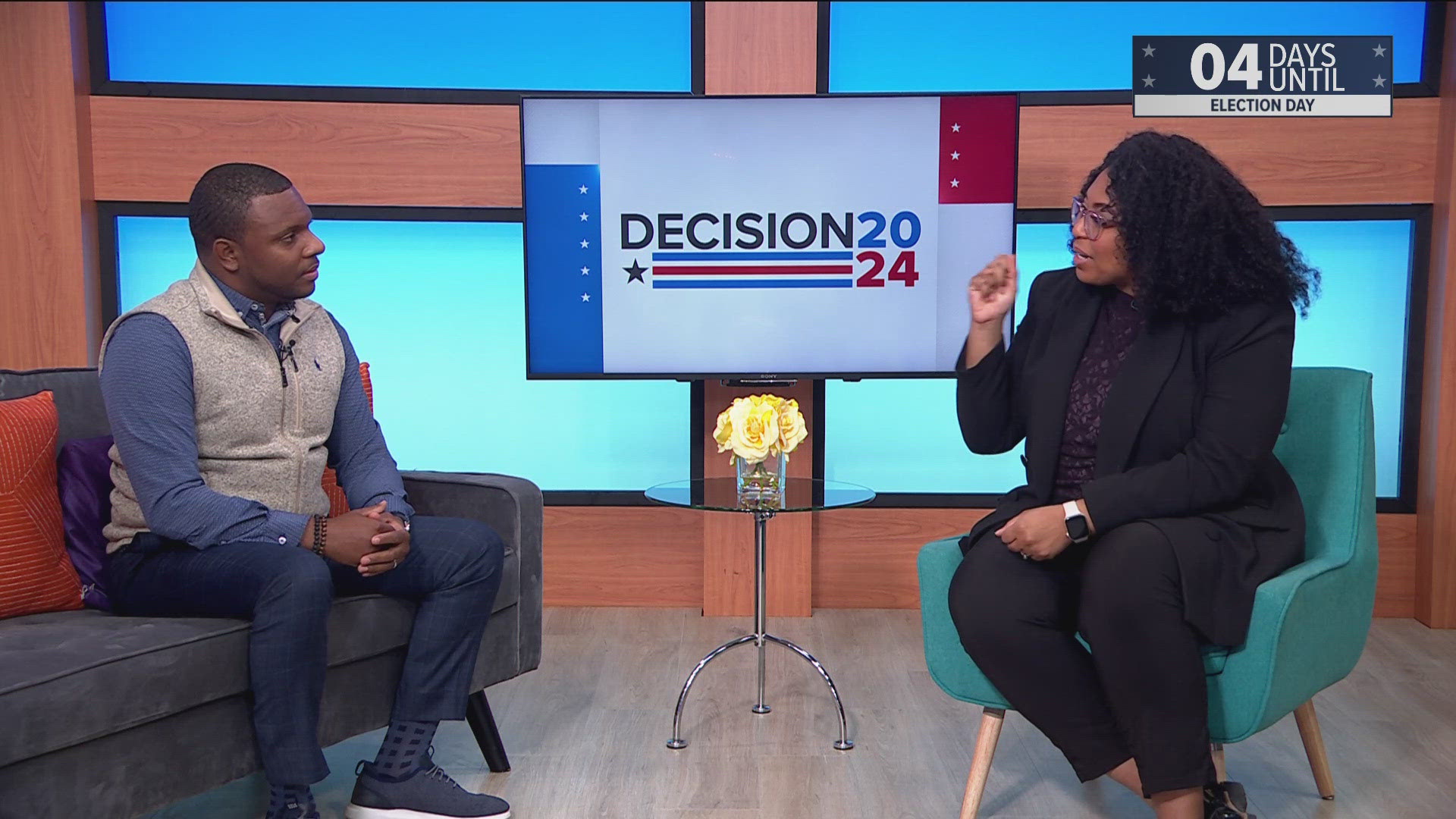 Elizer Darris, a Presidential Elector and voting rights advocate, joined KARE 11 News at Noon to discuss the democratic process.
