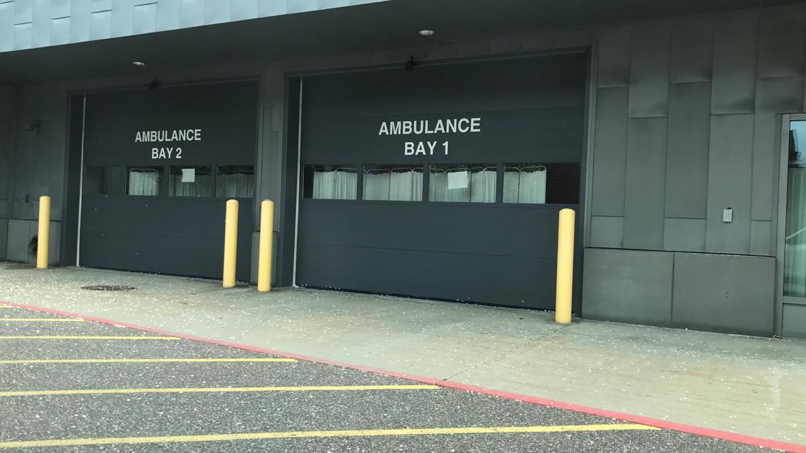 Hospital turns ambulance garage into shelter for kids stuck in ER