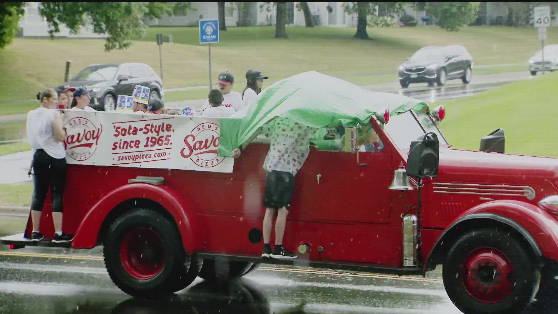 Rain, storms couldn't damper communities spirits as Fourth of July celebrations took place despite some wet weather.