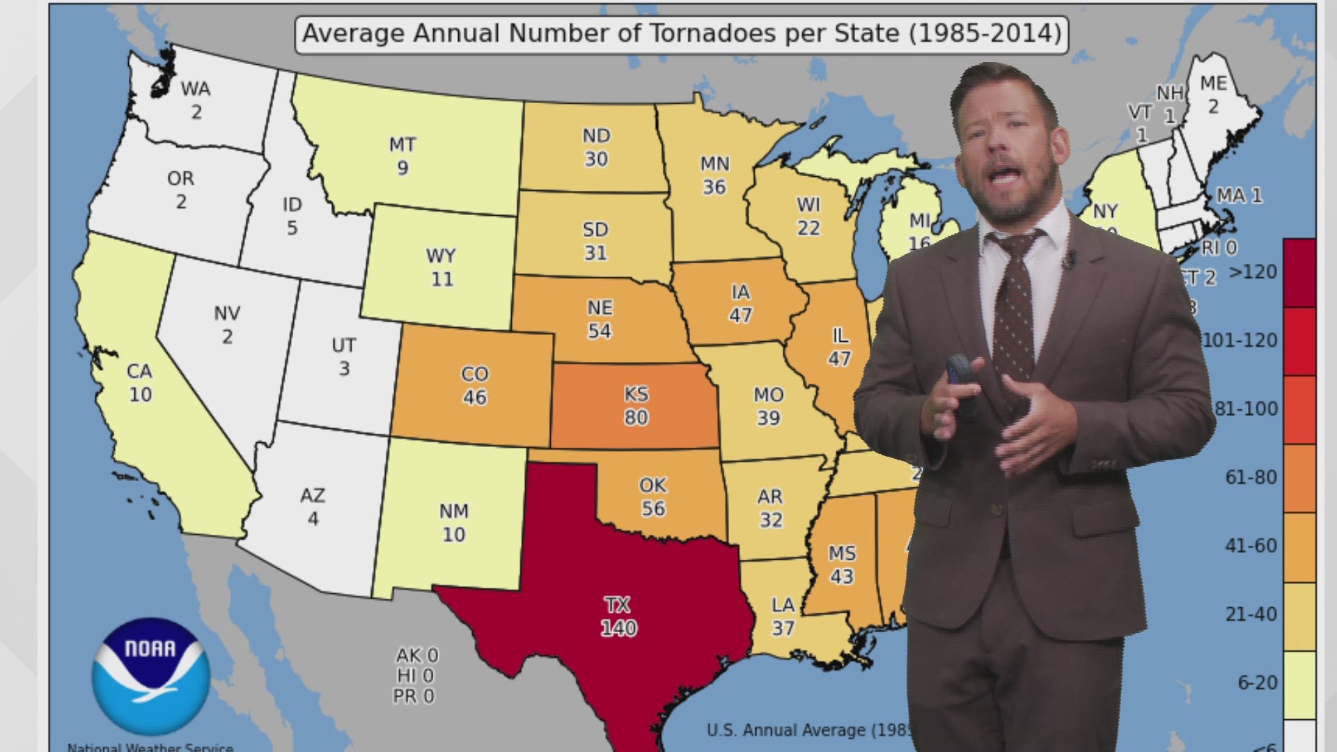Minnesota sees 36 tornadoes during our average severe weather season (1985-2014 avg). KARE 11 meteorologist Sven Sundgaard takes a look at how we're stacking up so far in 2019.