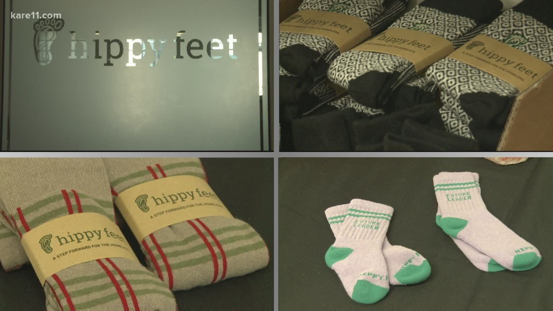 Twin Cities-based Hippy Feet makes stylish socks, but also helps homeless youth get back on their feet.