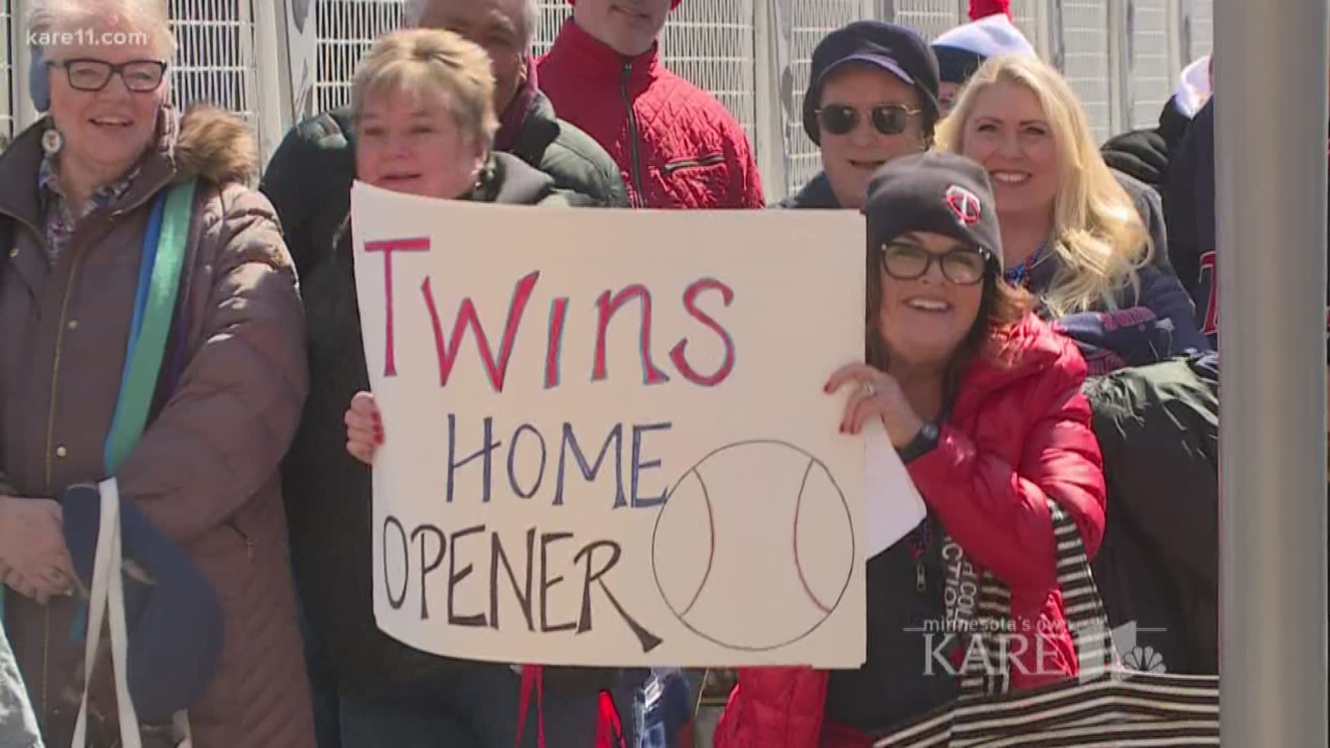 Sights and sounds of 2018 Twins Home Opener