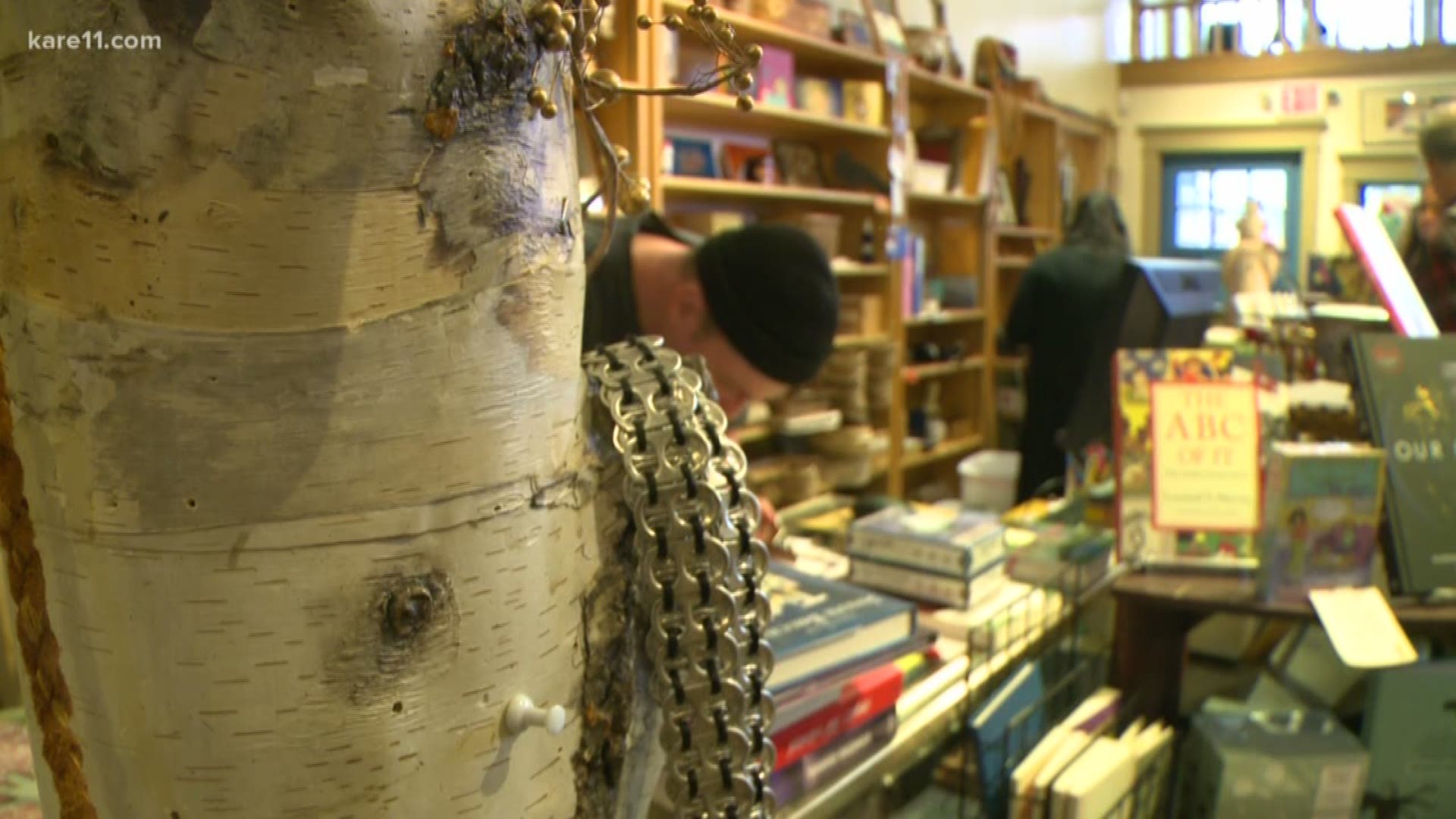 In the Twin Cities, nearly 20 independent bookstores are participating in the Twin Cities Independent Bookstore Passport. One of the independent bookstores participating in Saturday's celebrations is Birchbark Books and Native Arts. Acclaimed author Louise Erdrich opened Birchbark Books in 2001.