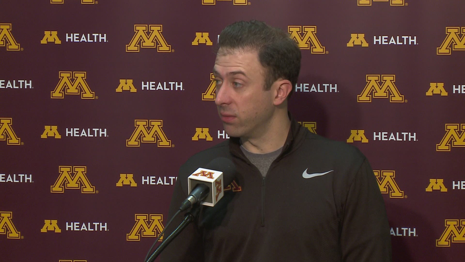 The Gophers face Maryland in the opener for the BIG10 tournament. With a win against them, they believe they will get into the NCAA tournament. Hear from Pitino and players on what it would mean.