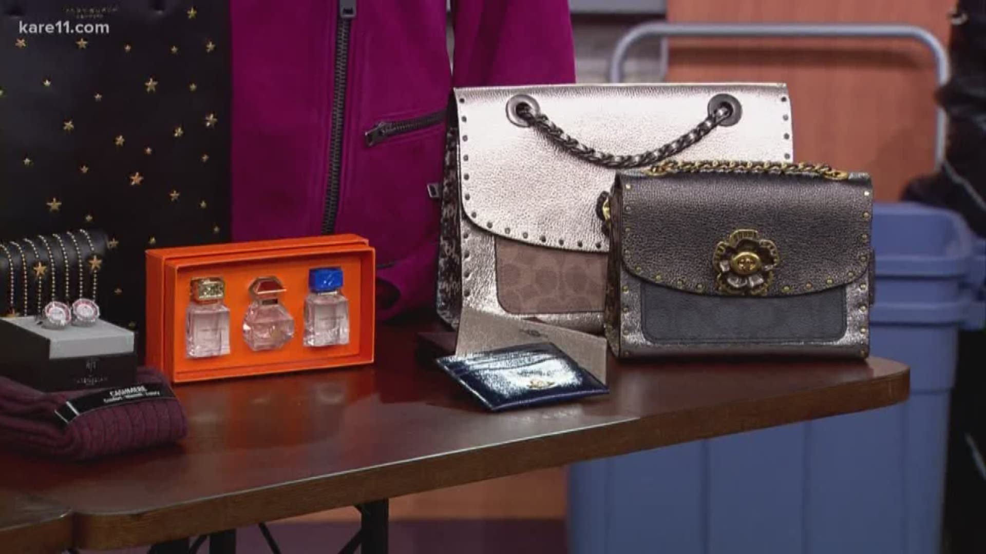 Rachel Oelke from Edina's Galleria offers a show and tell for little and big luxury gift ideas.