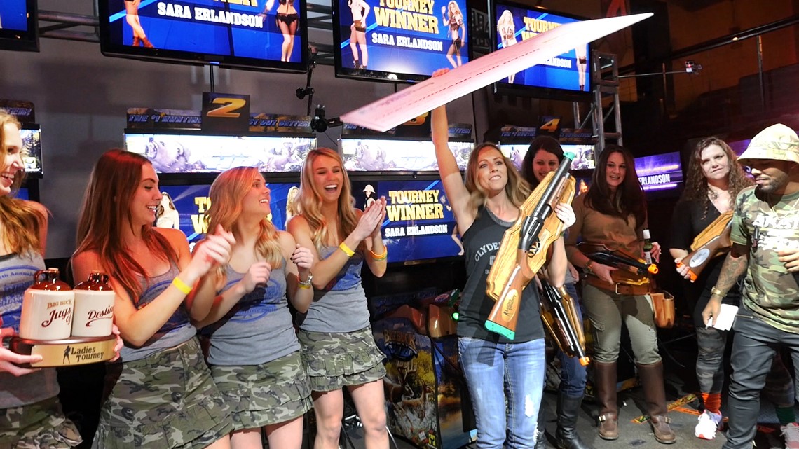 Big Buck Hunter' world champ is star of her bar