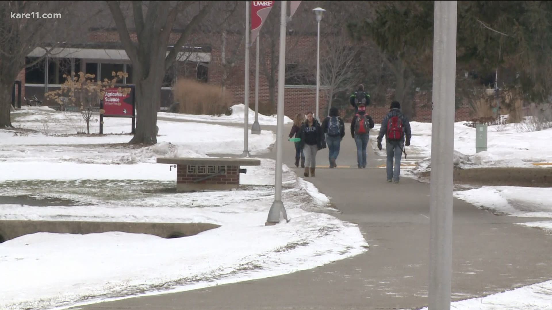 The U of M and UW campuses in Stout, Eau Claire and River Falls will move classes online after Thanksgiving