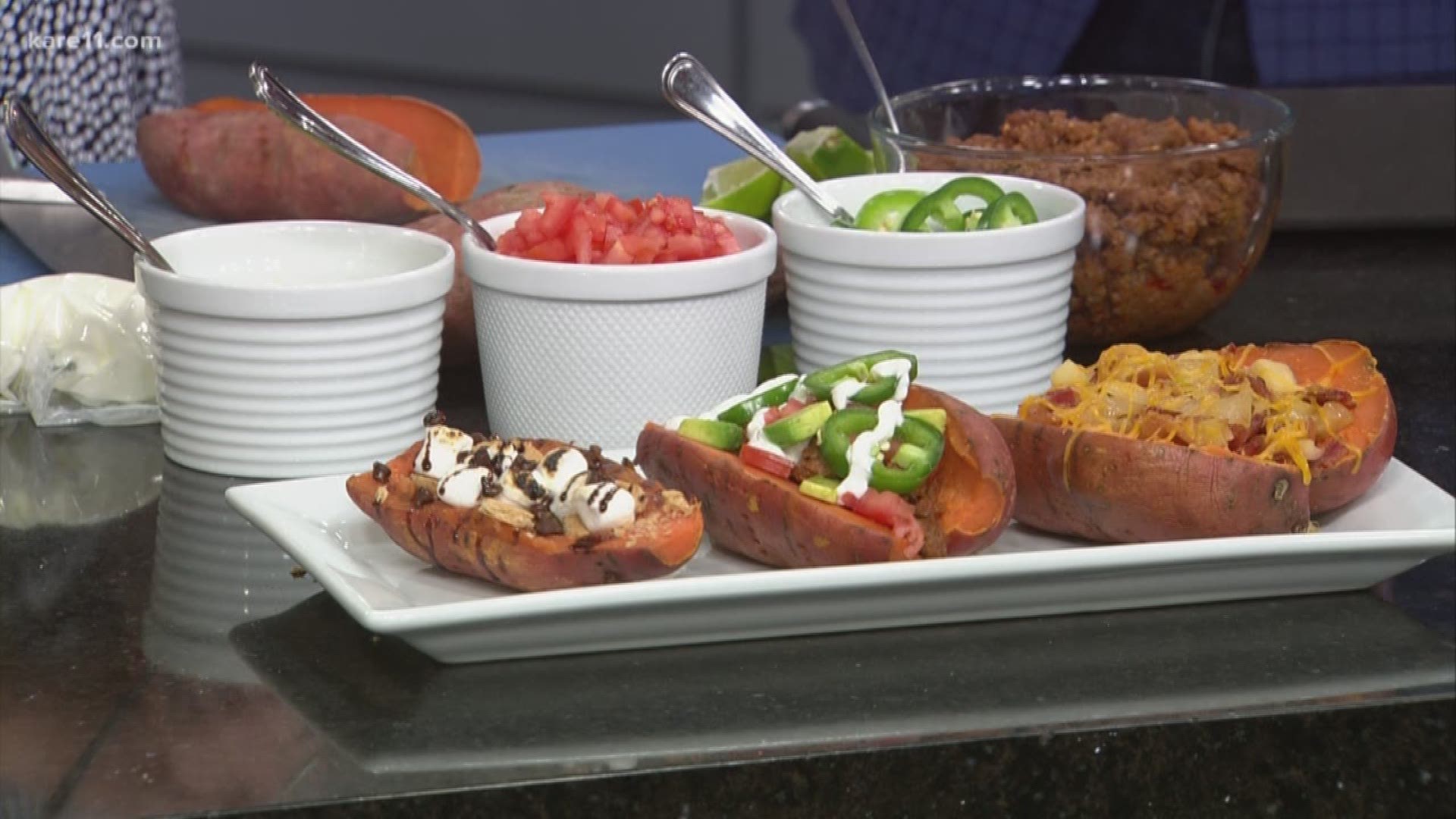 Dietitian Melissa Jaeger will show you how to turn this classic side dish into the star of the show with three delicious stuffed sweet potato recipes.