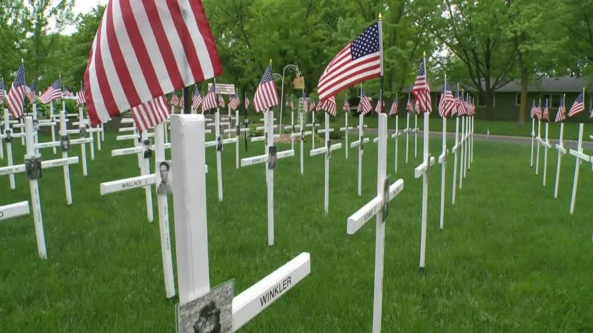 "Memorial Day weekend is for these guys—all my brothers," Vietnam Veteran Rick DeNomme said.