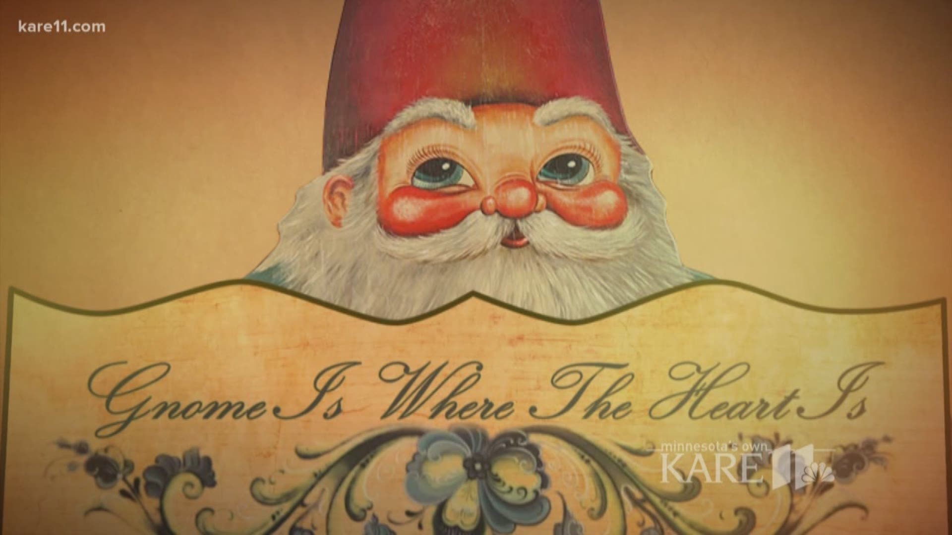 A heist pulled off 40 Christmases ago has been solved, at least partially. Minnesota artist Suzanne Toftey finally knows the whereabouts of her hand-painted plywood gnome, stolen four decades ago from her front yard Christmas display. http://kare11.tv/2zJ