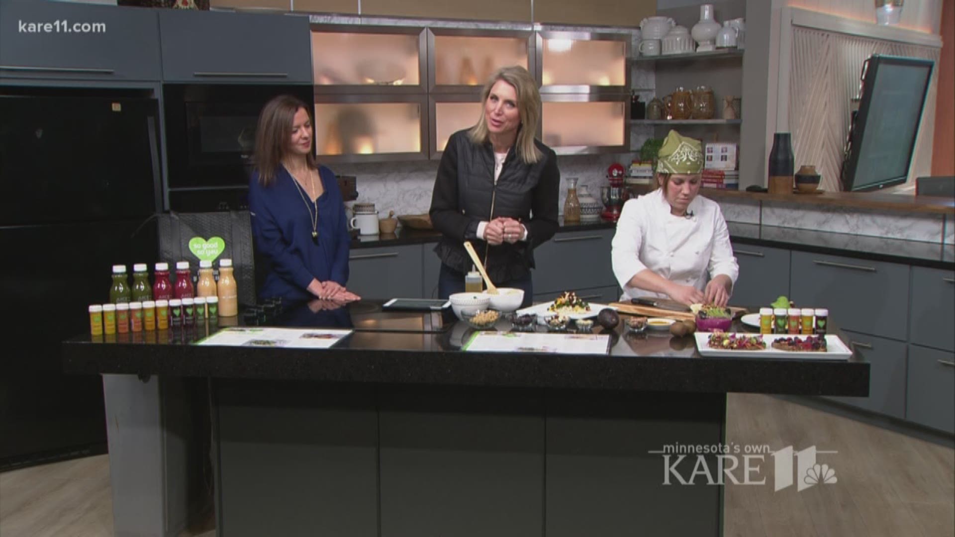 Rita Katona, founder of So Good So You Caf� and head chef Jessi Peine talk about some of their products and share a healthy recipe.