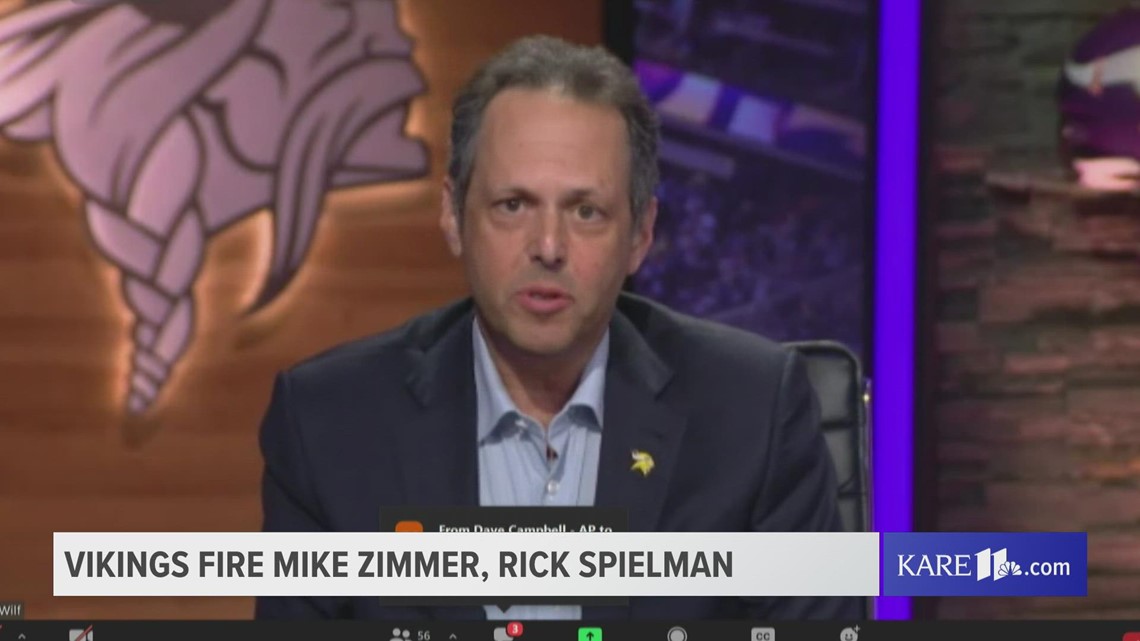 Vikings owner Mark Wilf discusses Zimmer and Spielman firings, finding replacements
