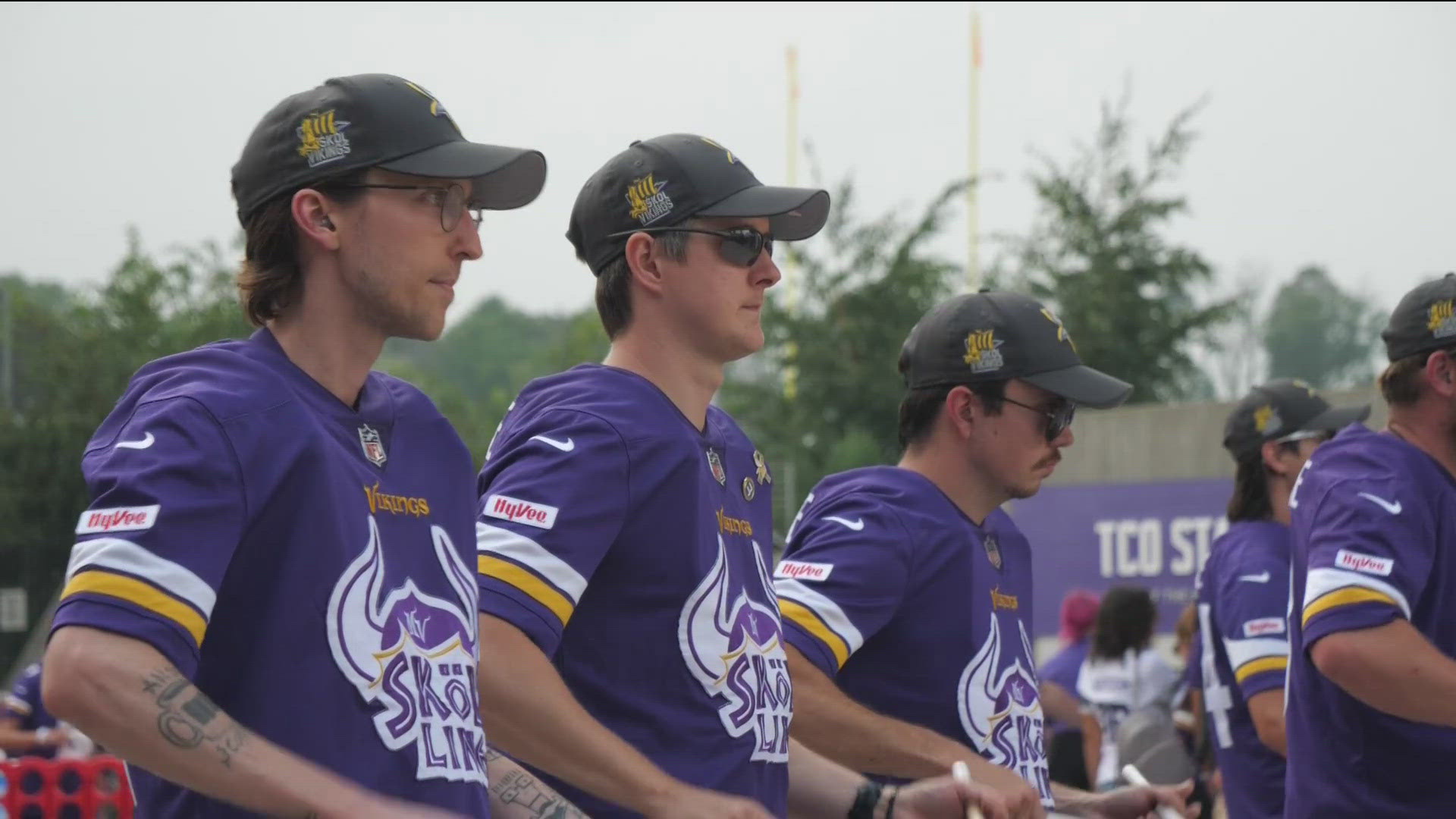 Fans were out in full force Monday night with high hopes for the upcoming season.