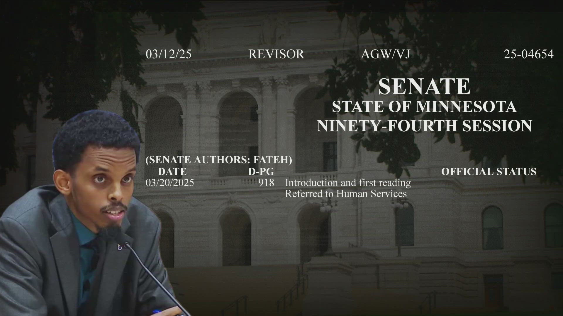 DHS Records show the Senator’s wife listed as the owner of an HSS company when Fateh introduced legislation benefiting the industry. 