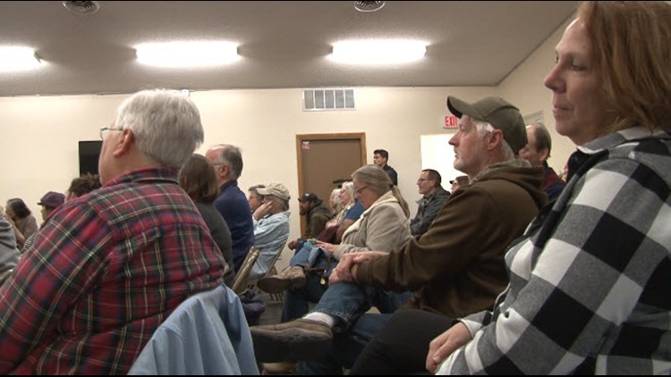 Concerned North Shore residents packed a community meeting Saturday in Grand Marais