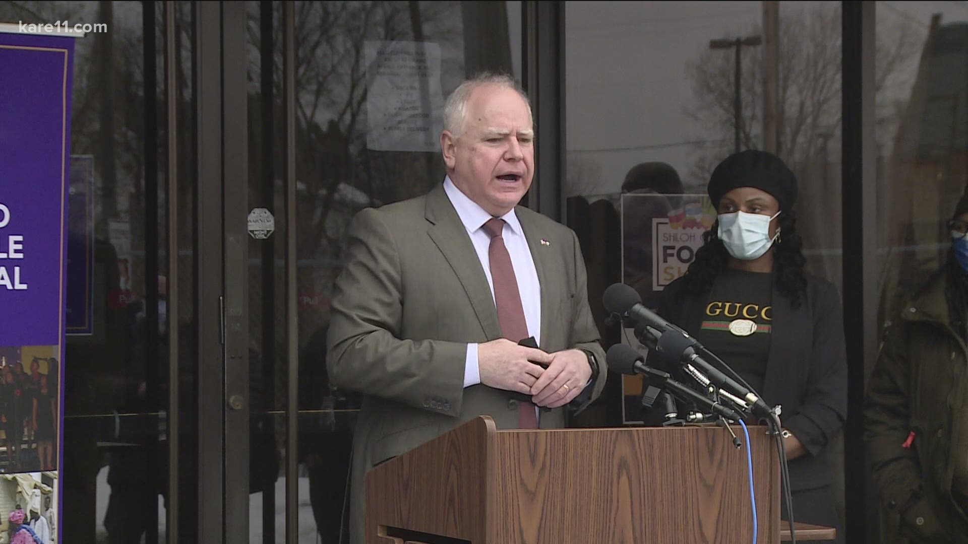 Walz said the state has partnered with more than 30 "COVID-19 Community Coordinators" -- organizations that will connect people to information about the vaccine.