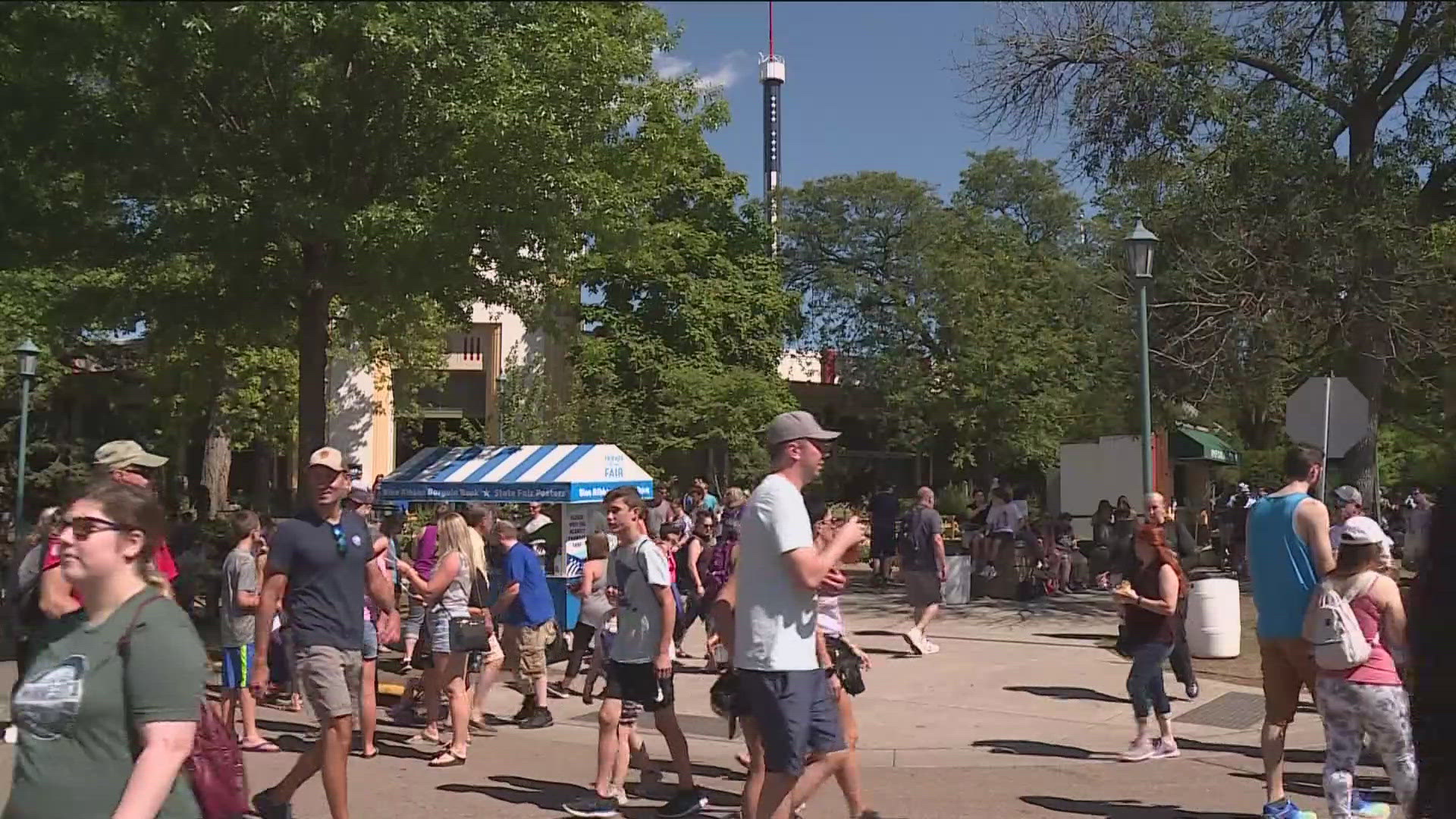 With one week to go until the Great Minnesota Get-Together, the fairgrounds are busy with workers preparing for the crowds.