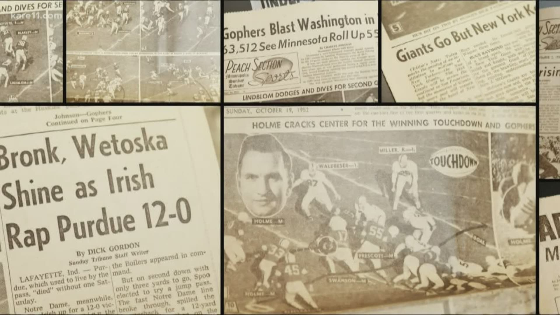 The Minneapolis-based newspaper brings back its Sunday peach section, which began 80 years ago for Sunday college football fans.