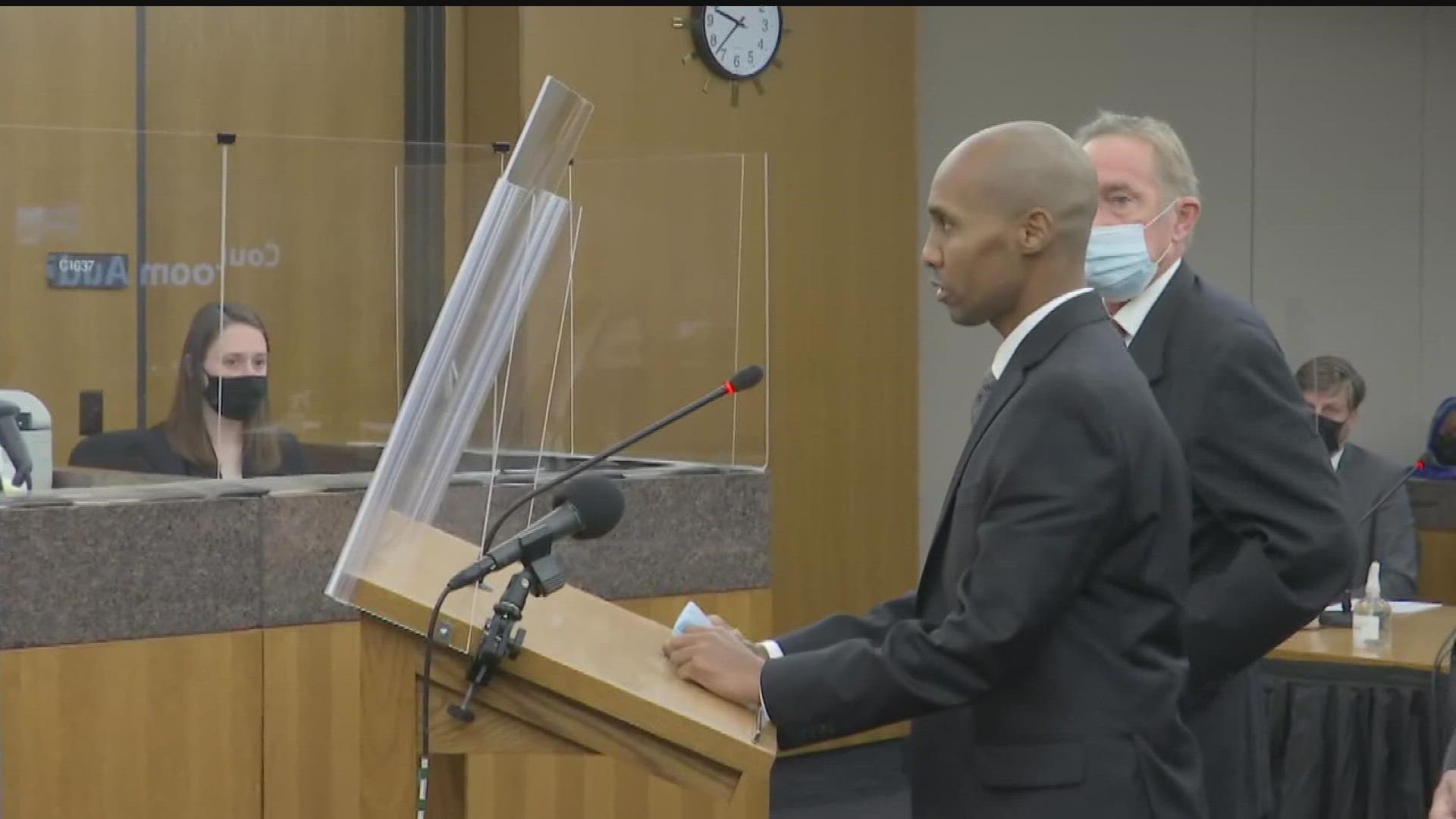 Mohamed Noor was convicted of fatally shooting a woman five years ago.