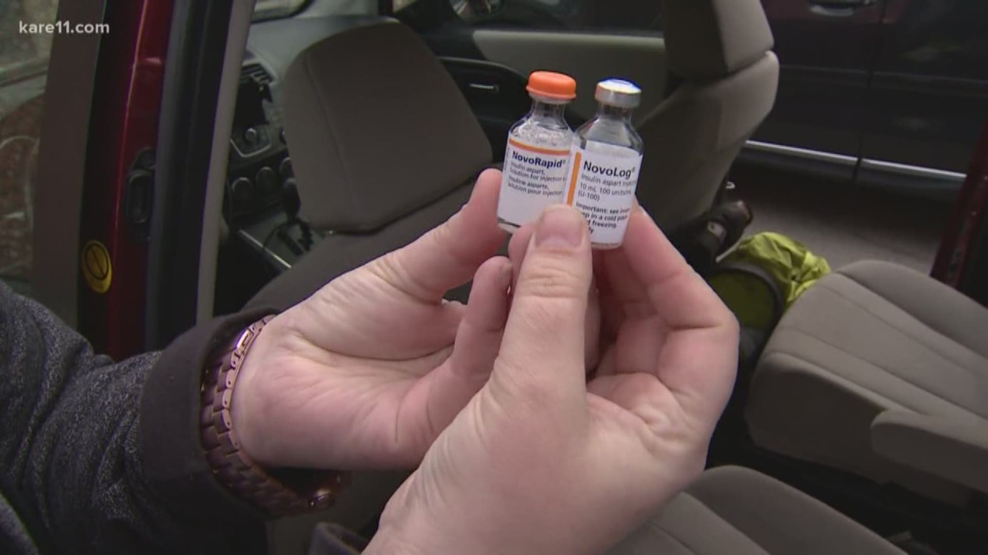 It's a hot topic on the road to the white house and one that many Minnesota families care about deeply. Gordon Severson shows us how people in Minnesota are keeping the pressure on lawmakers to make the life-saving drug cheaper.