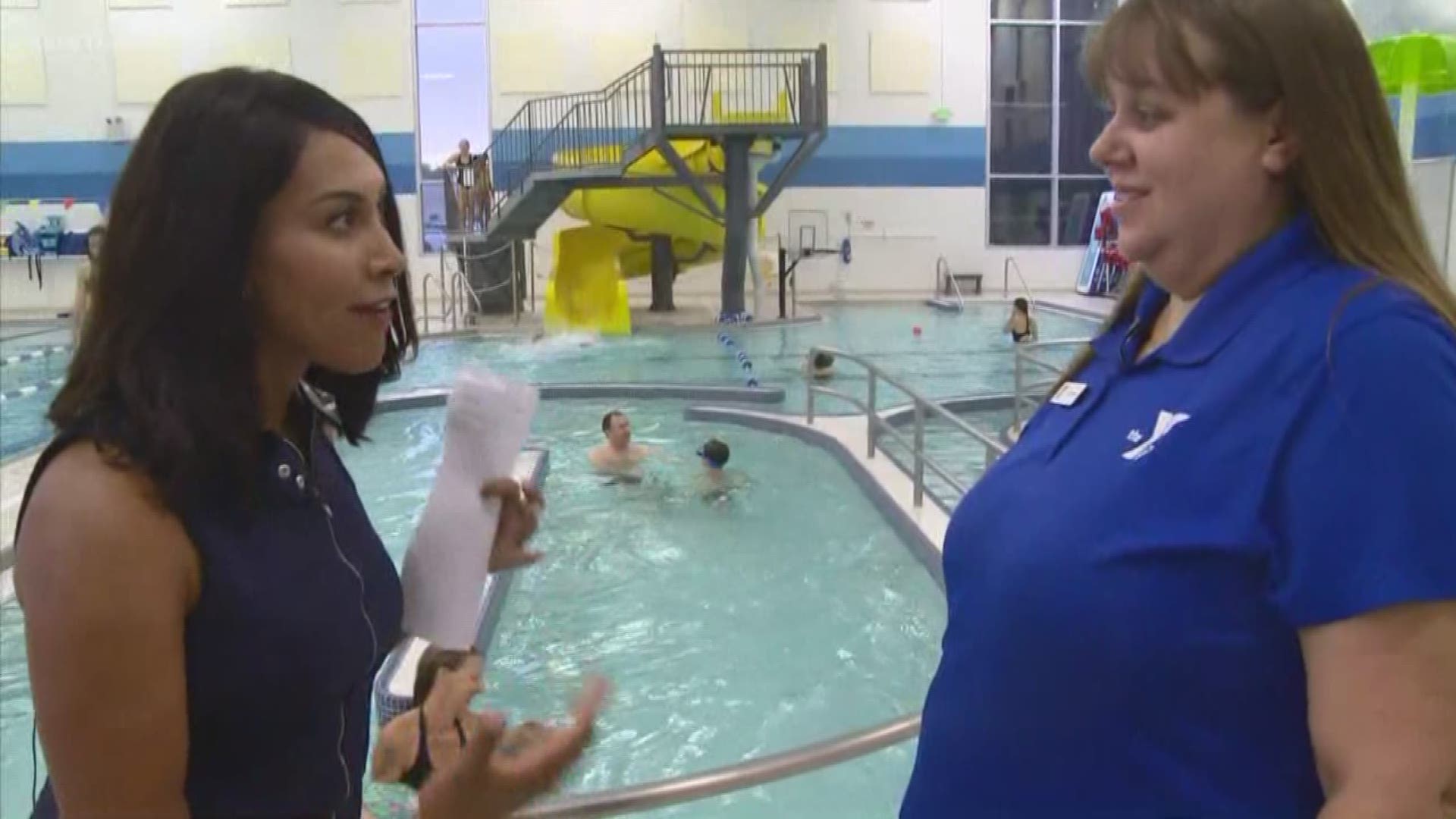 KARE 11's Kiya Edwards visited the YMCA in St. Paul to get some summer swimming safety tips ahead of the July 4th holiday. https://kare11.tv/2lPSiK8
