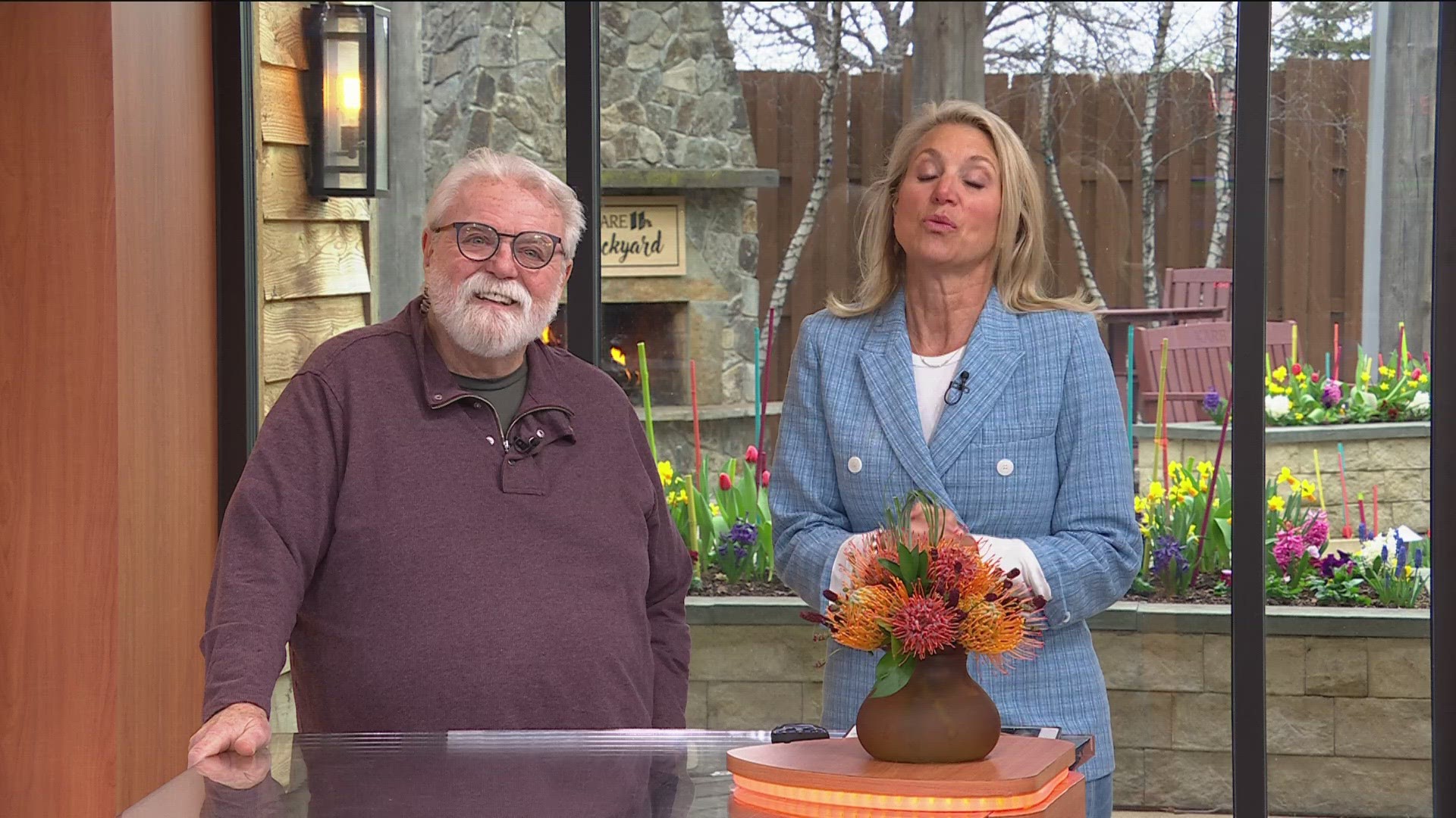 Bobby talks about deterring robins, why you should mow around your flowers, and how to move a very large cactus.