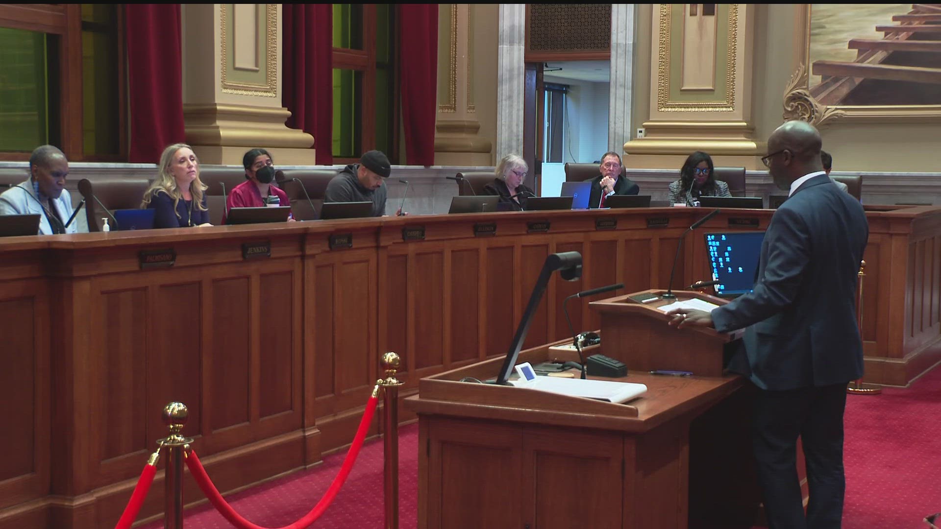 During the forum, the public and city council had the chance to question the nominee, Hennepin County Chief Judge Todd Barnette.