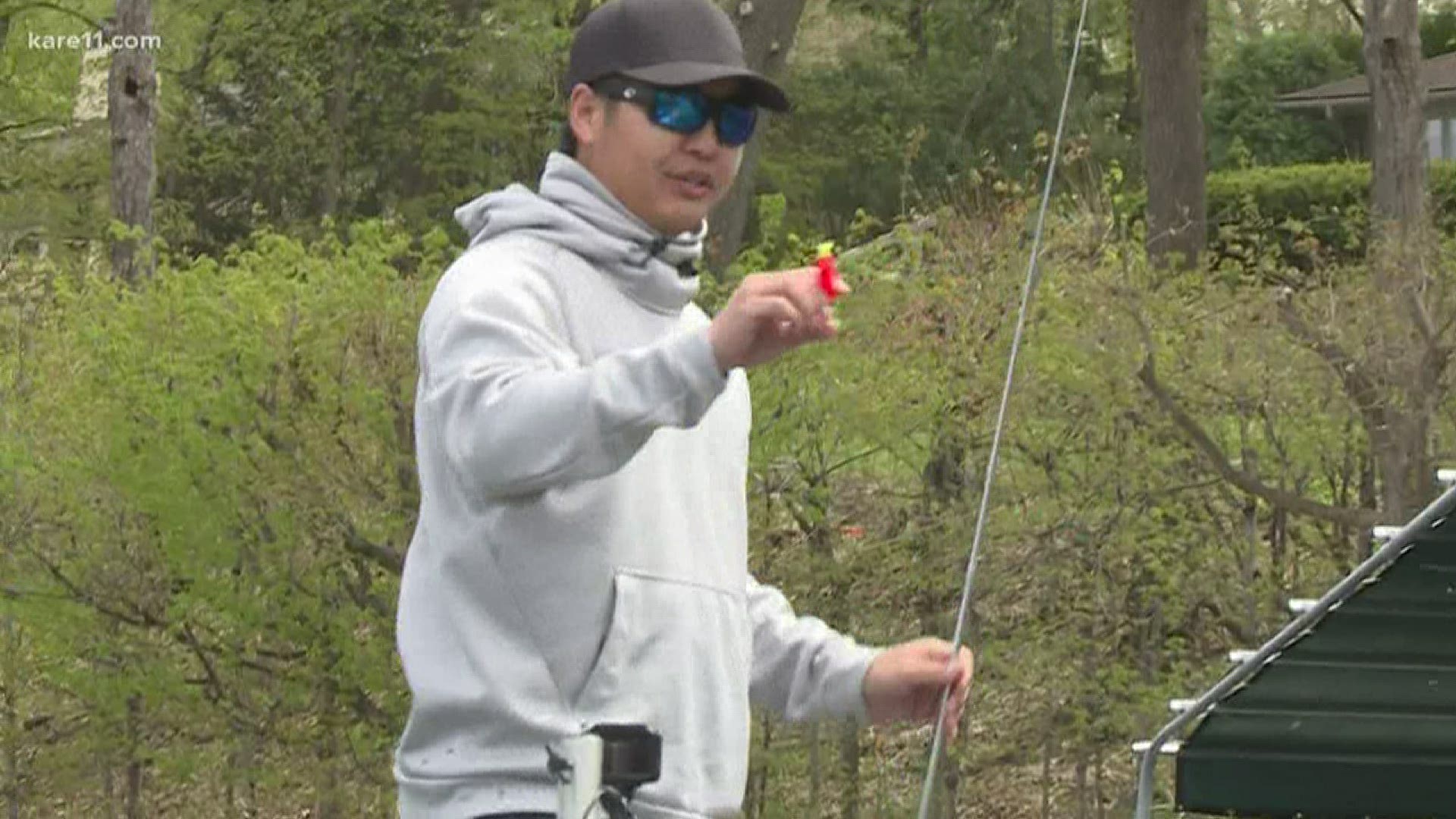 Learn some fishing tips from a Minnesota professional bass fisherman.