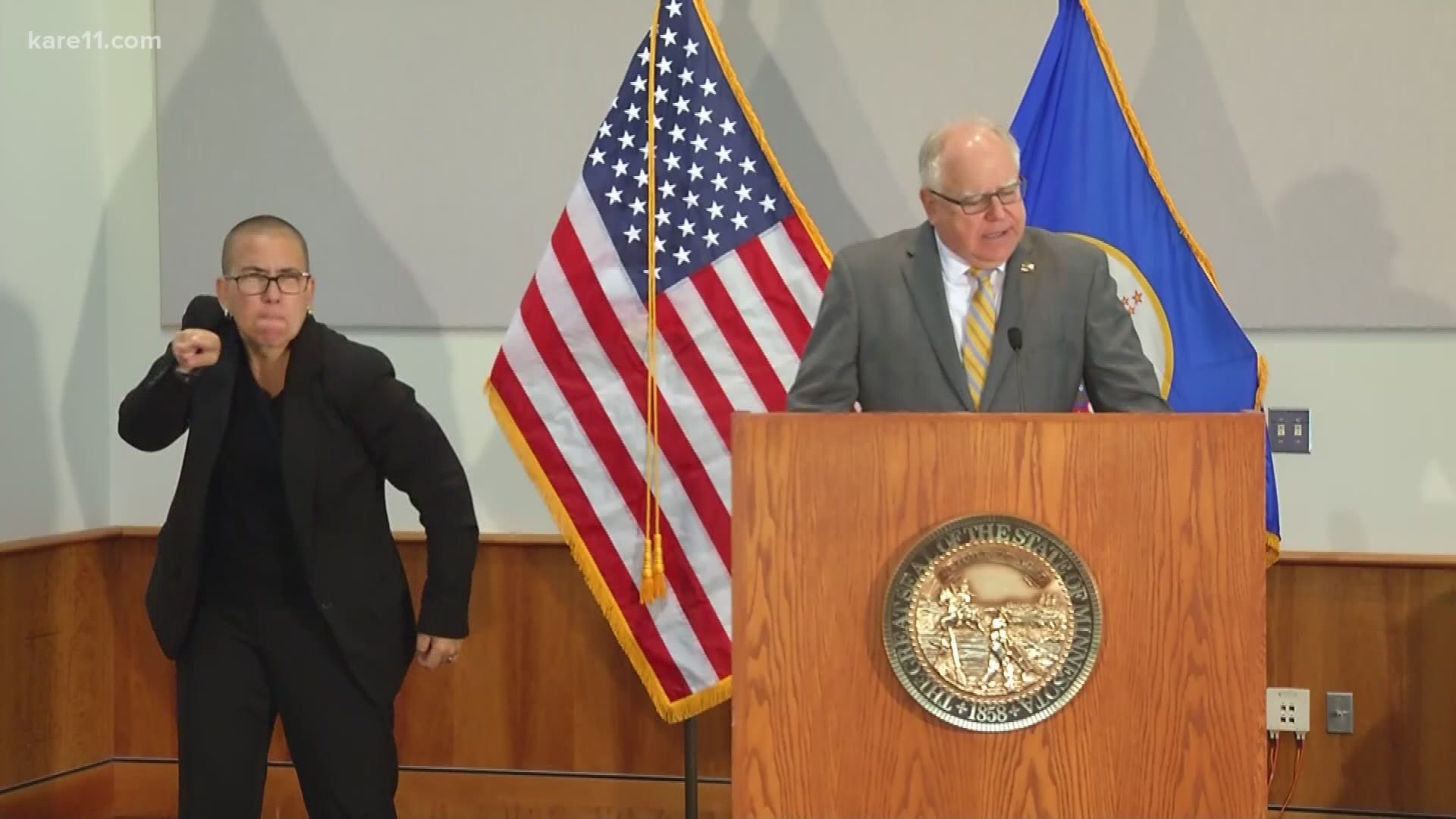 Gov. Tim Walz says he's considering whether or not to issue a statewide mask mandate, and the nation's top leaders now say they support wearing face coverings.