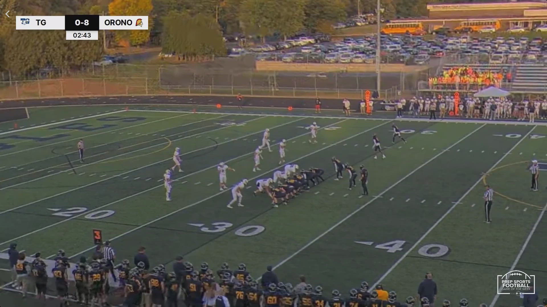 Watch the full Orono vs. Totino-Grace prep high school football game, Oct. 11, 2024.