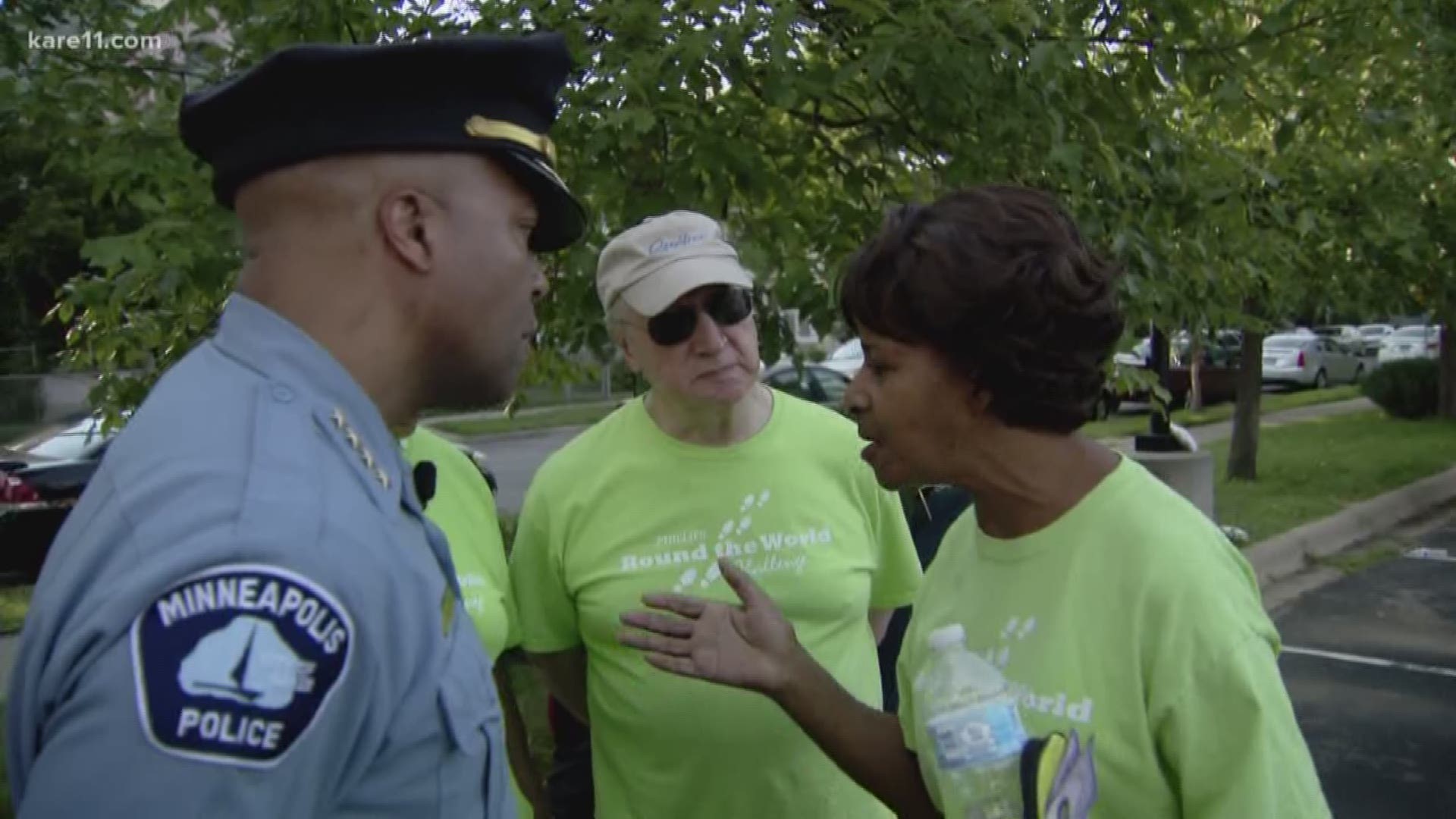 In Minneapolis and St. Paul, National Night Out took on a new meaning for some. The two cities are navigating through a tumultuous and emotional time, both dealing with the aftermath of separate fatal police shootings.