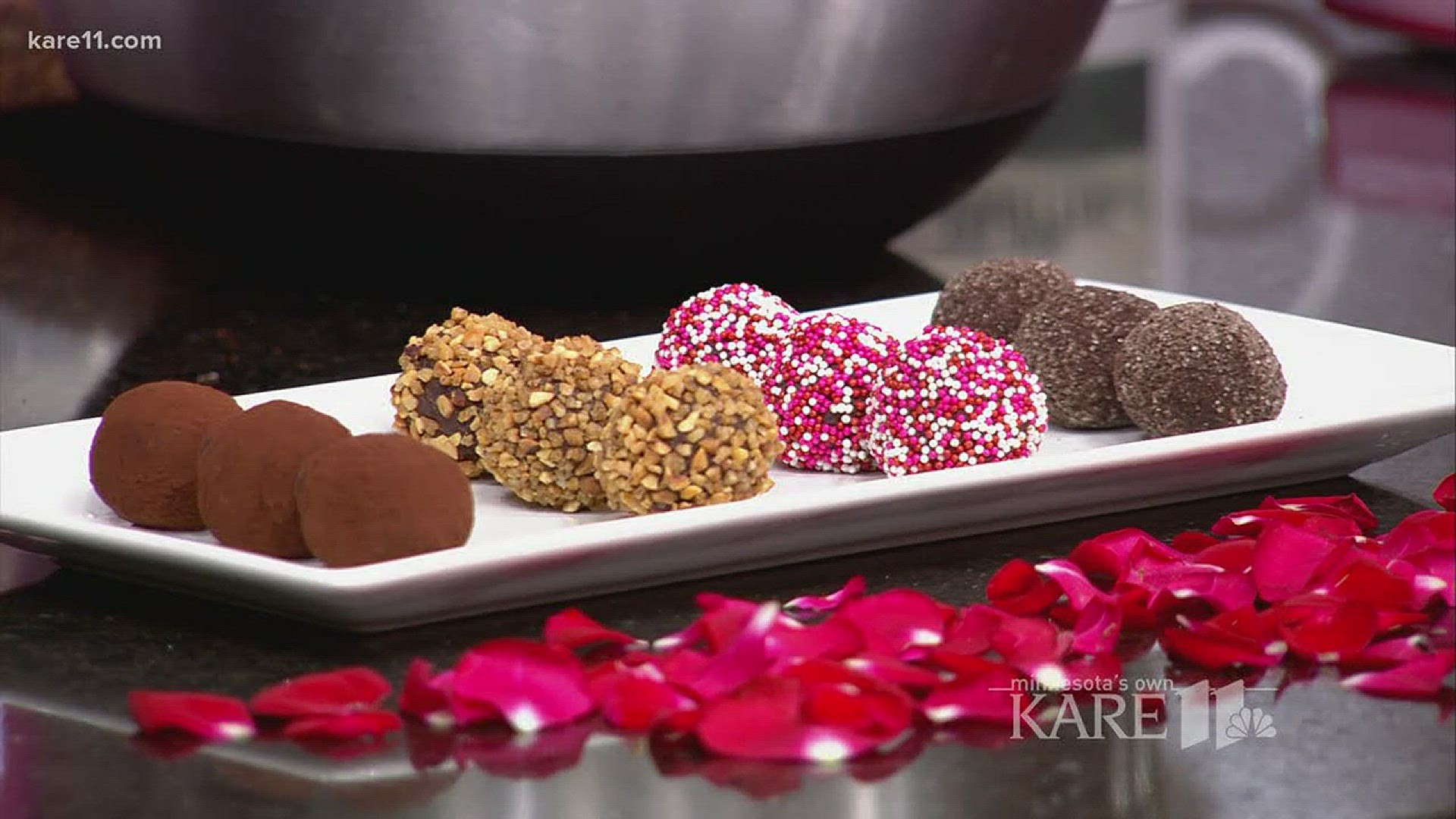 Robyn Dochterman from St. Croix Chocolate Company shares with us a homemade truffle recipe that you can make just in time for Valentine's Day!