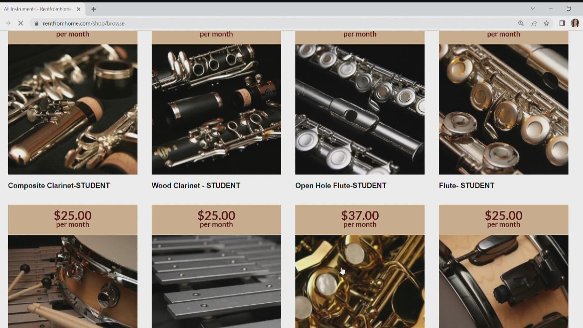 Here are some different payment options to provide your student with an instrument this school year.