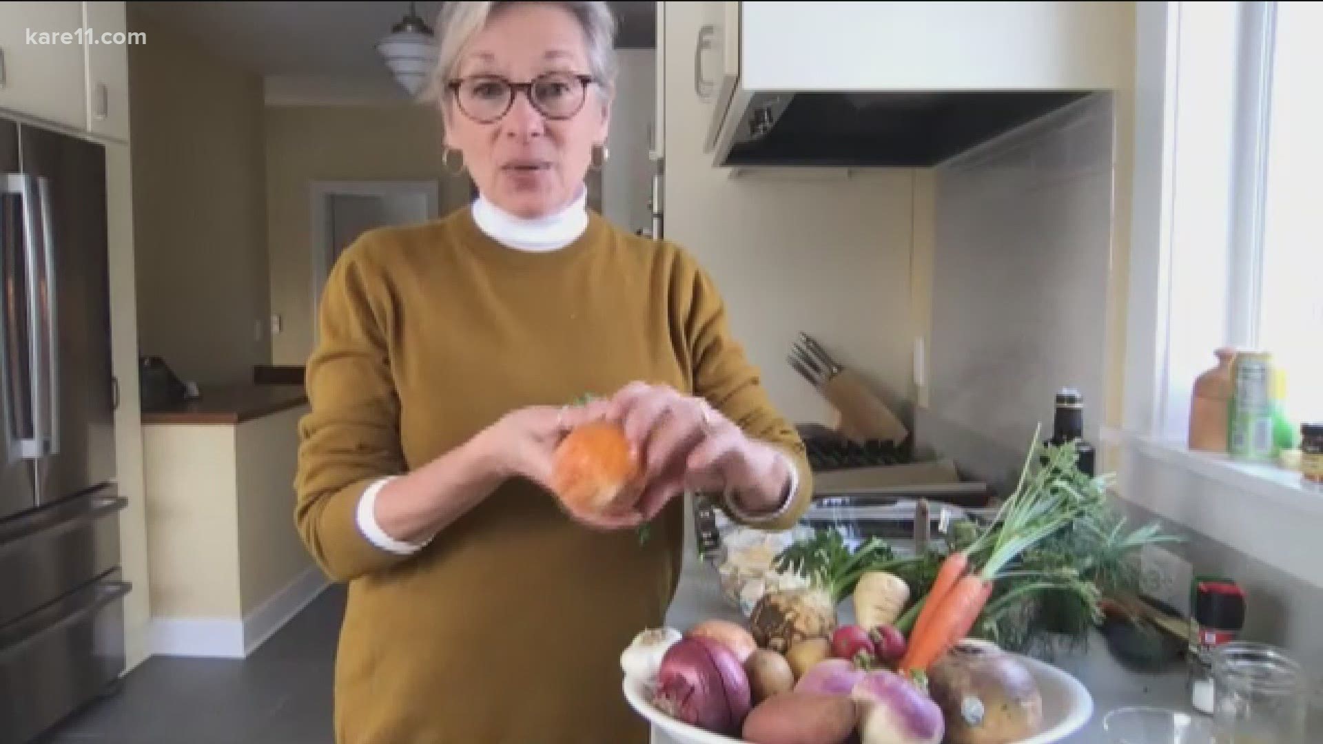 Sue Moores, Kowalski’s Markets nutritionist shared some information on the vegetables as well as a couple of tasty ways to enjoy them.