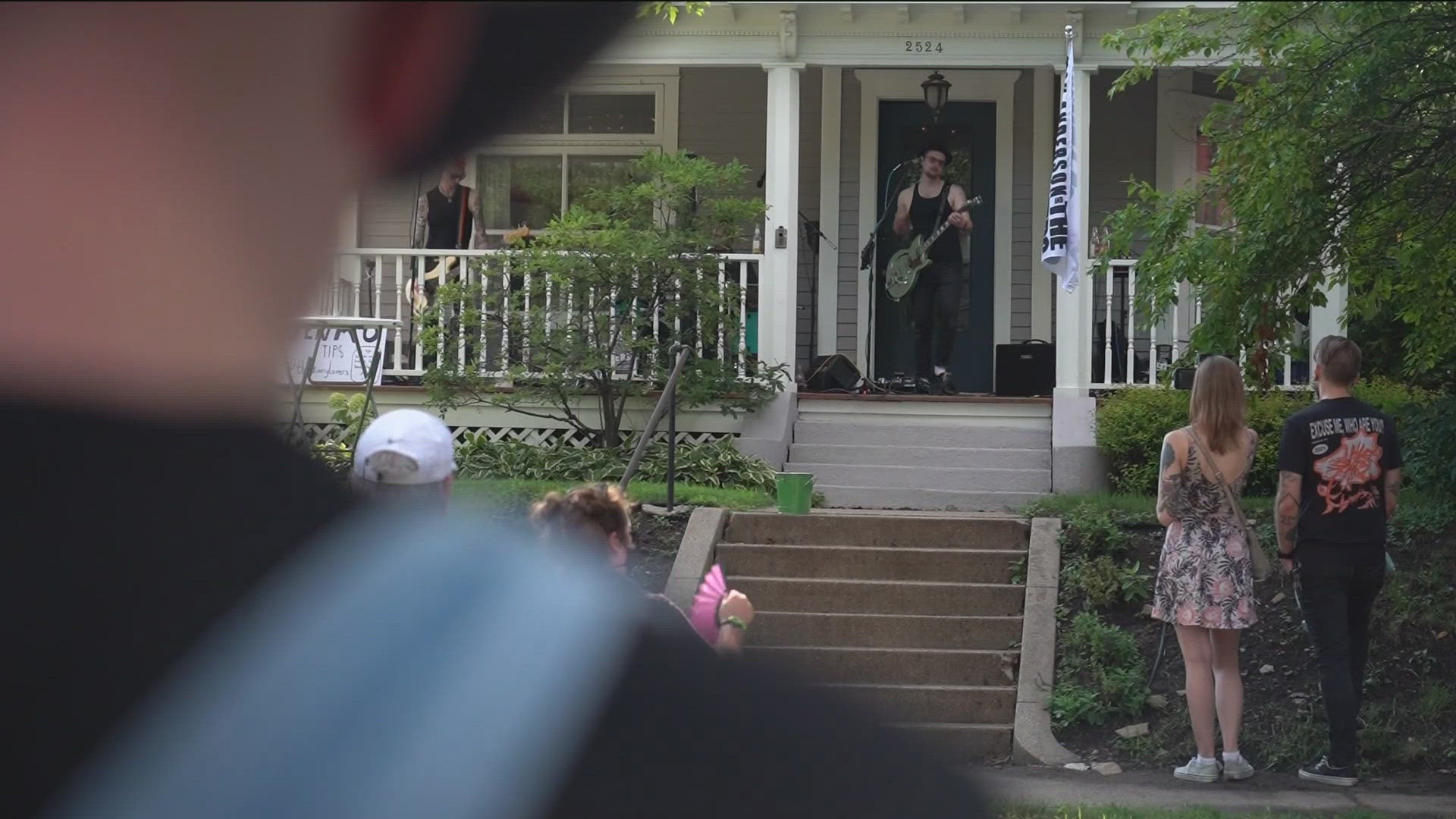 This is the third year Uptown has hosted Porchfest.