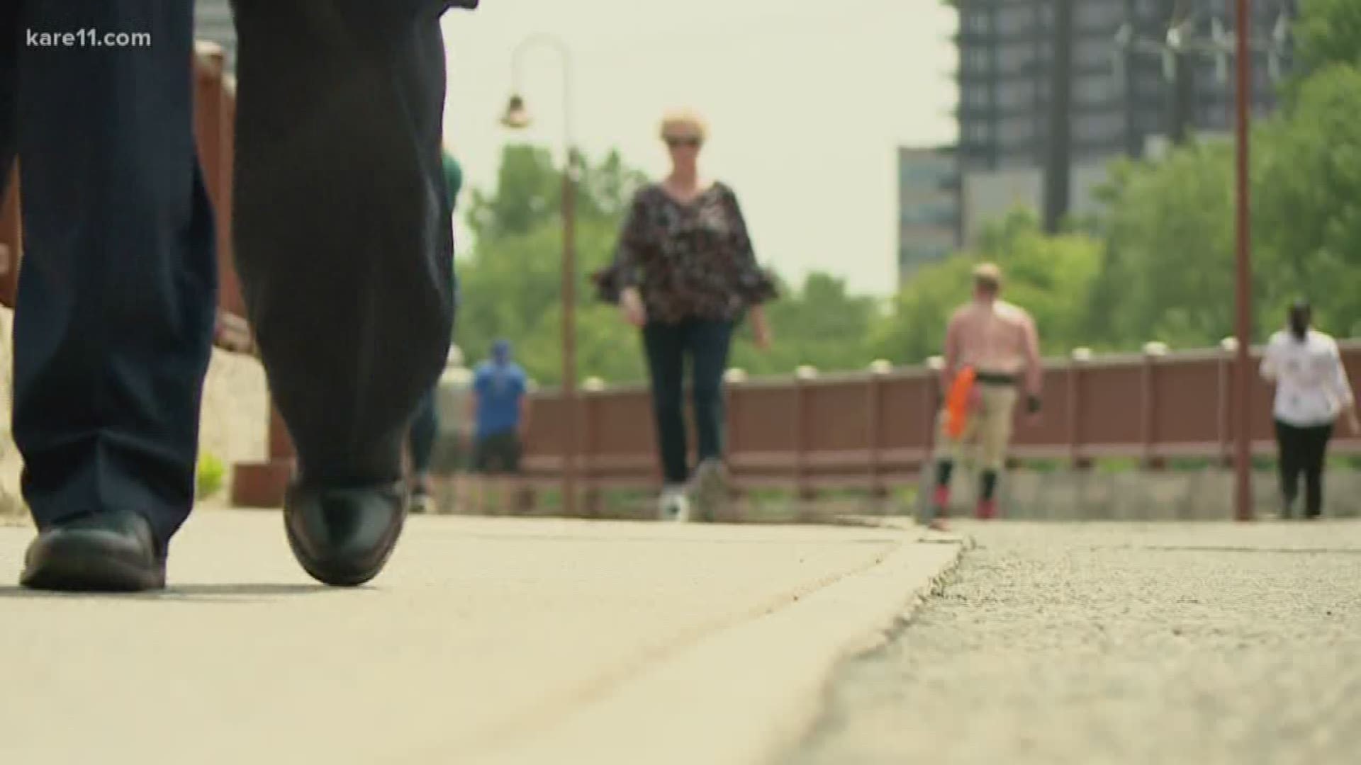 The study found that older women who averaged 4,400 steps a day had a 41 percent lower risk of death compared to women who averaged 2,700 steps daily.