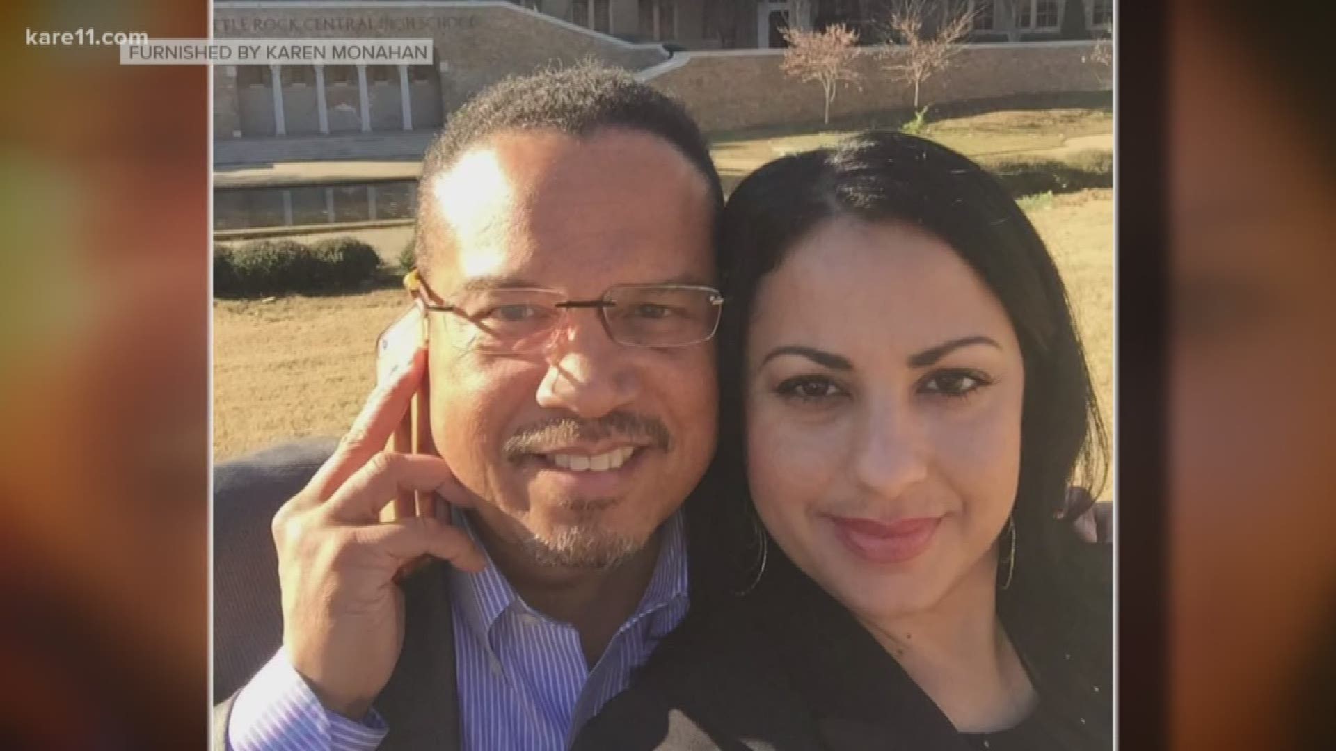 the domestic abuse allegations against Congressman Keith Ellison and how that could impact tomorrow's primary election.