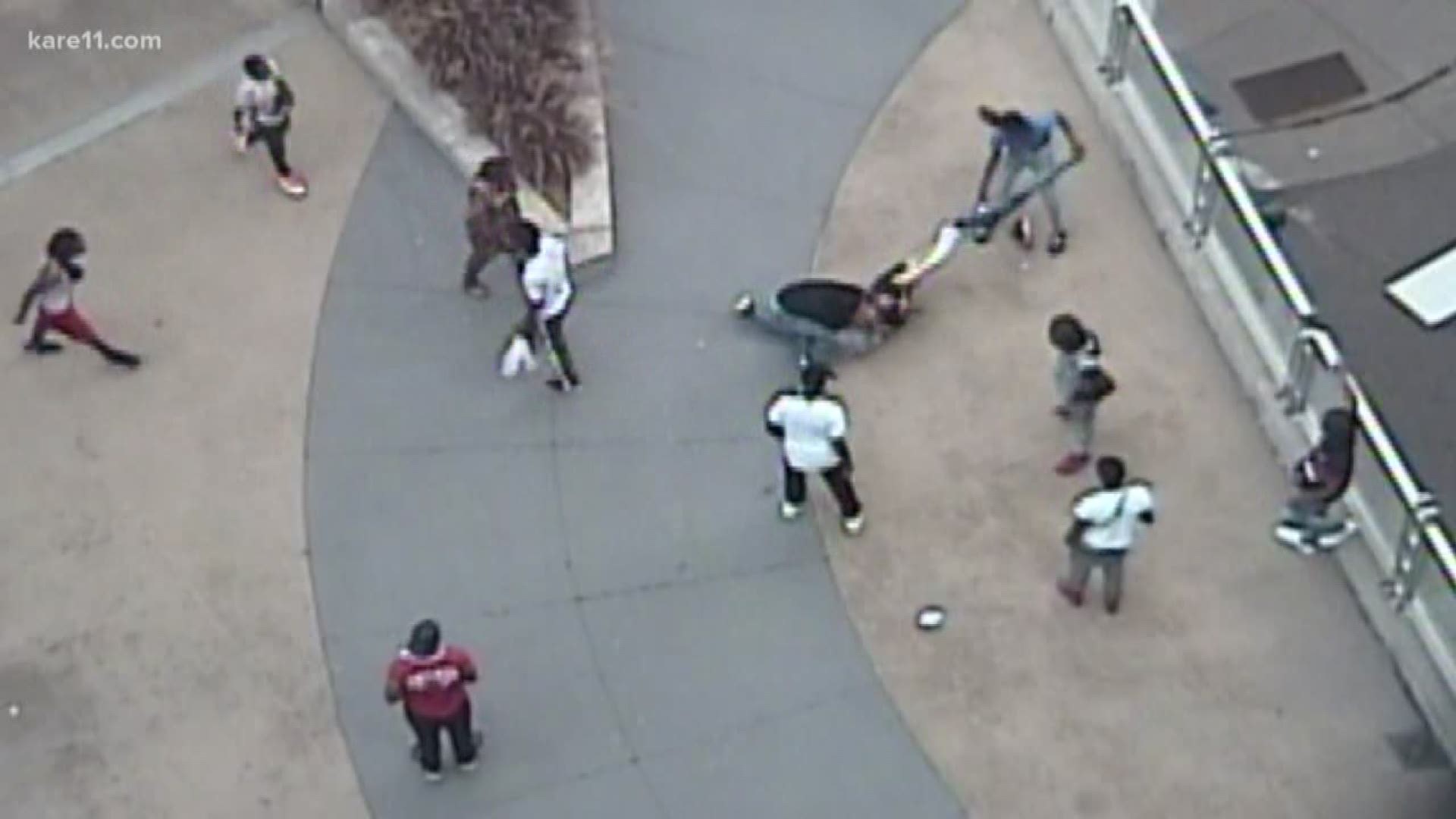 Viewers react to video of two incidents, showing victims being viciously beaten by a group of men.