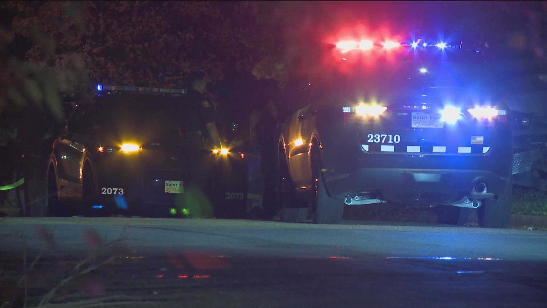 St. Paul Police said the homicide occurred around 10:30 p.m. Monday near Hazel Park.