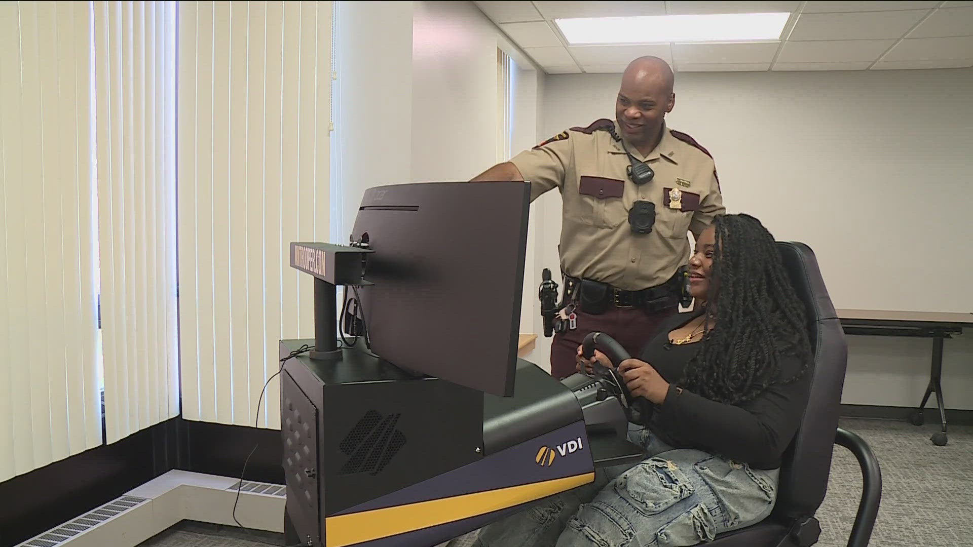Minnesota State Patrol unveiled two new simulators that will teach teenage drivers how to identify distractions before the cause serious crashes.